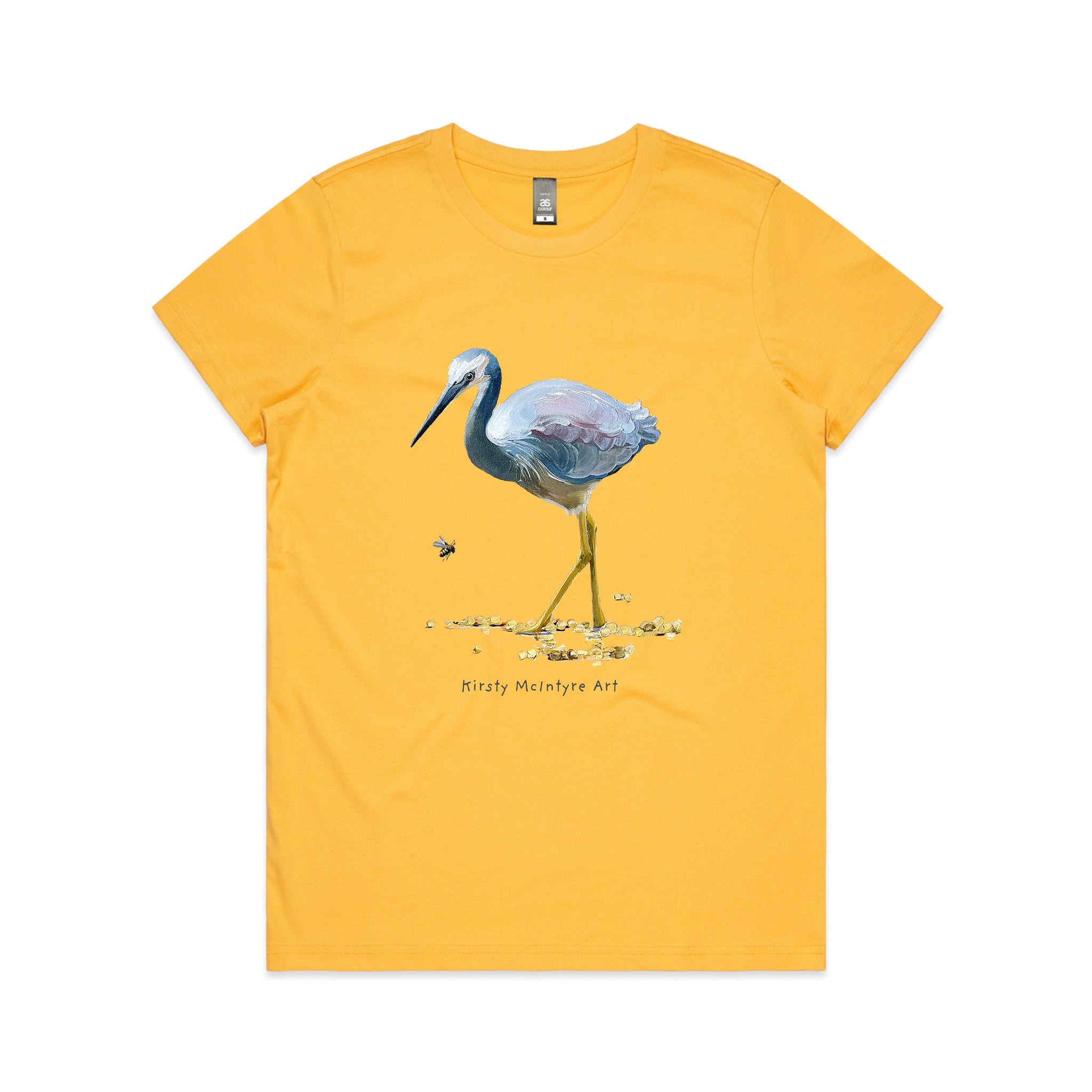 White Faced Heron Tee