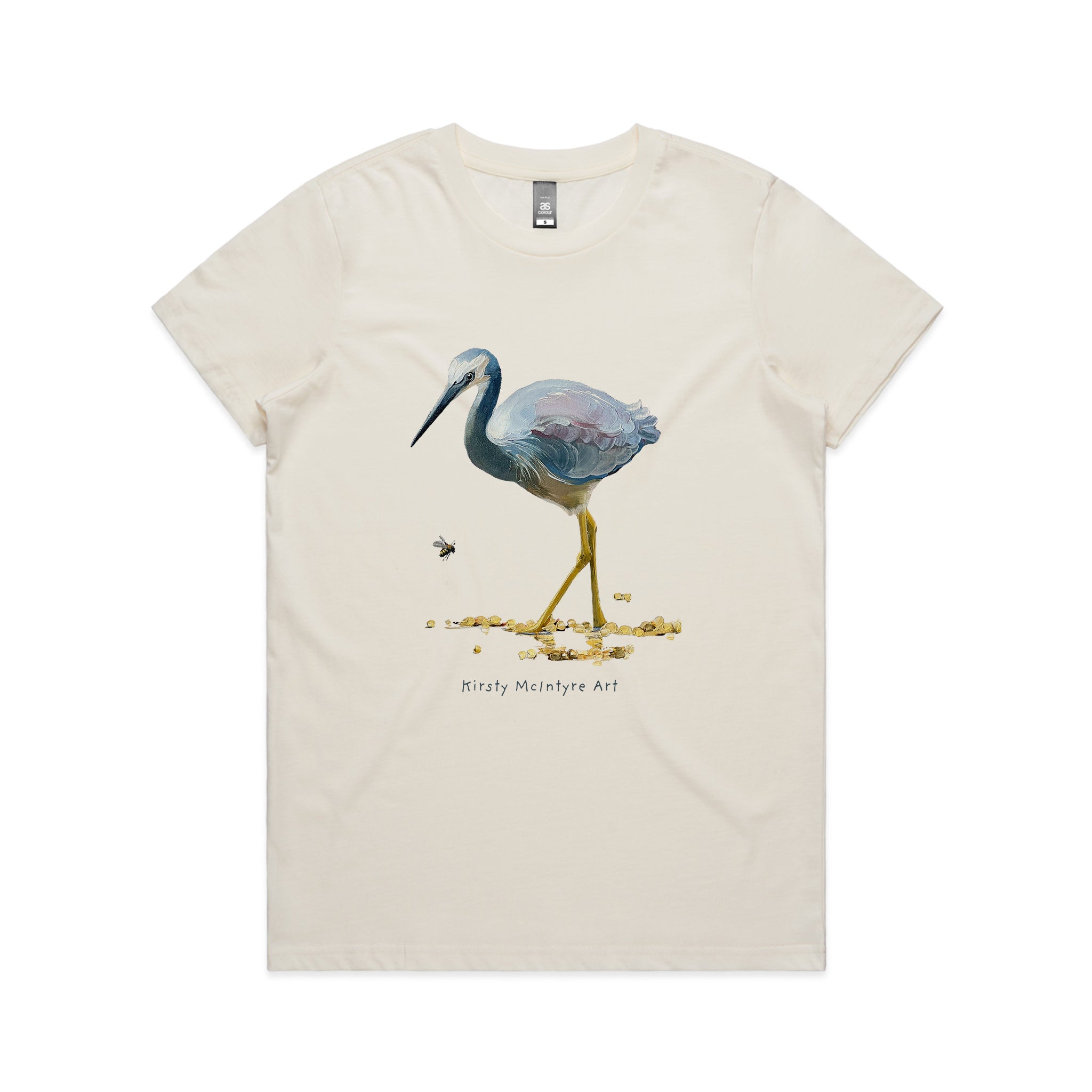 White Faced Heron Tee