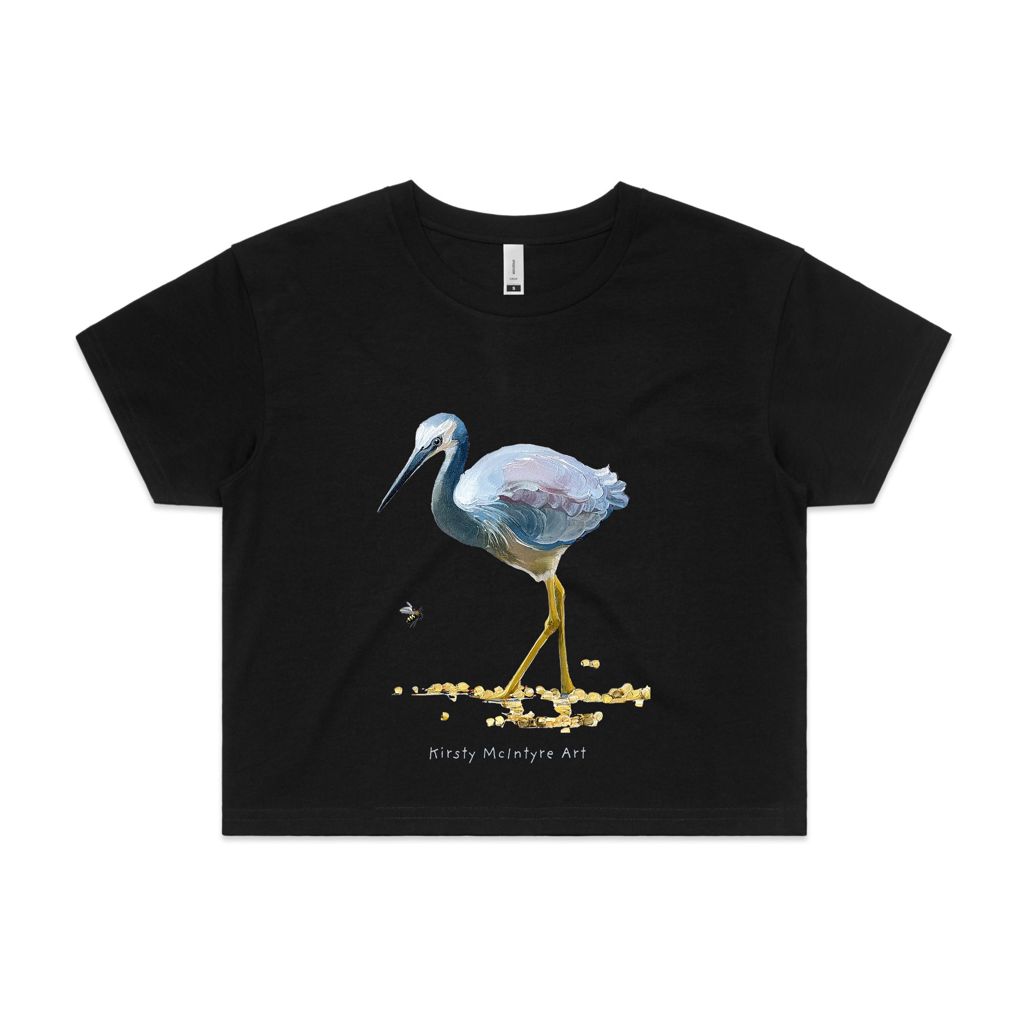 White Faced Heron Tee