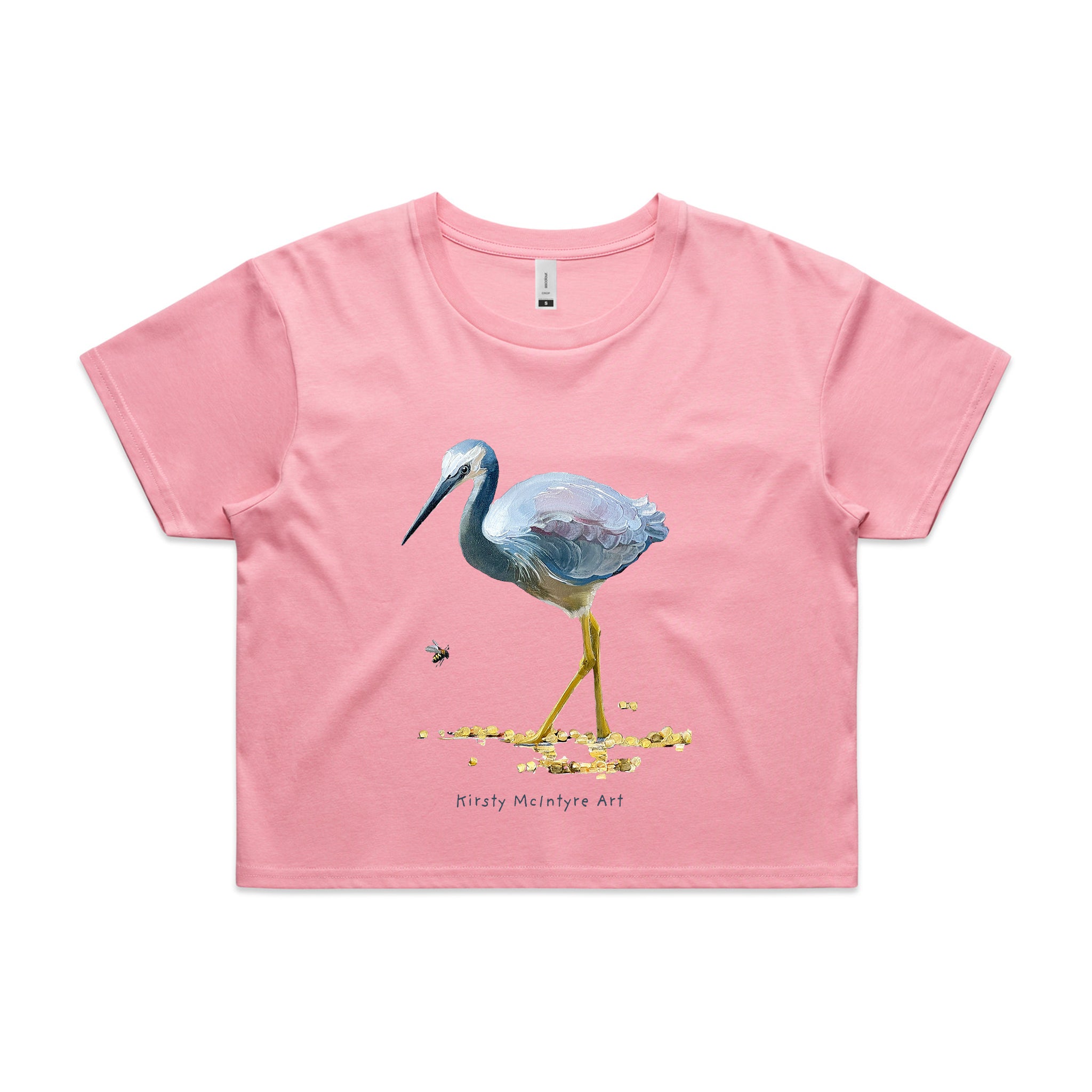 White Faced Heron Tee