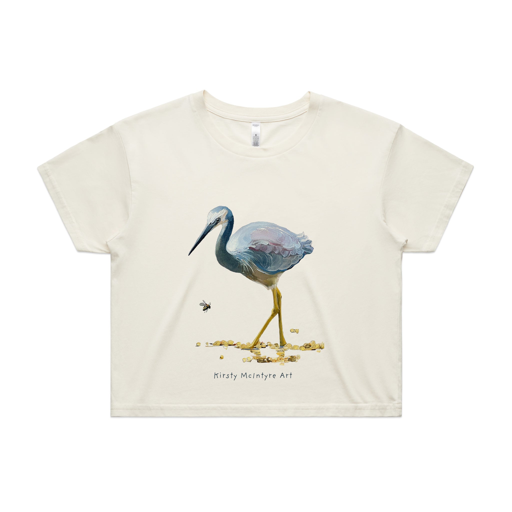 White Faced Heron Tee