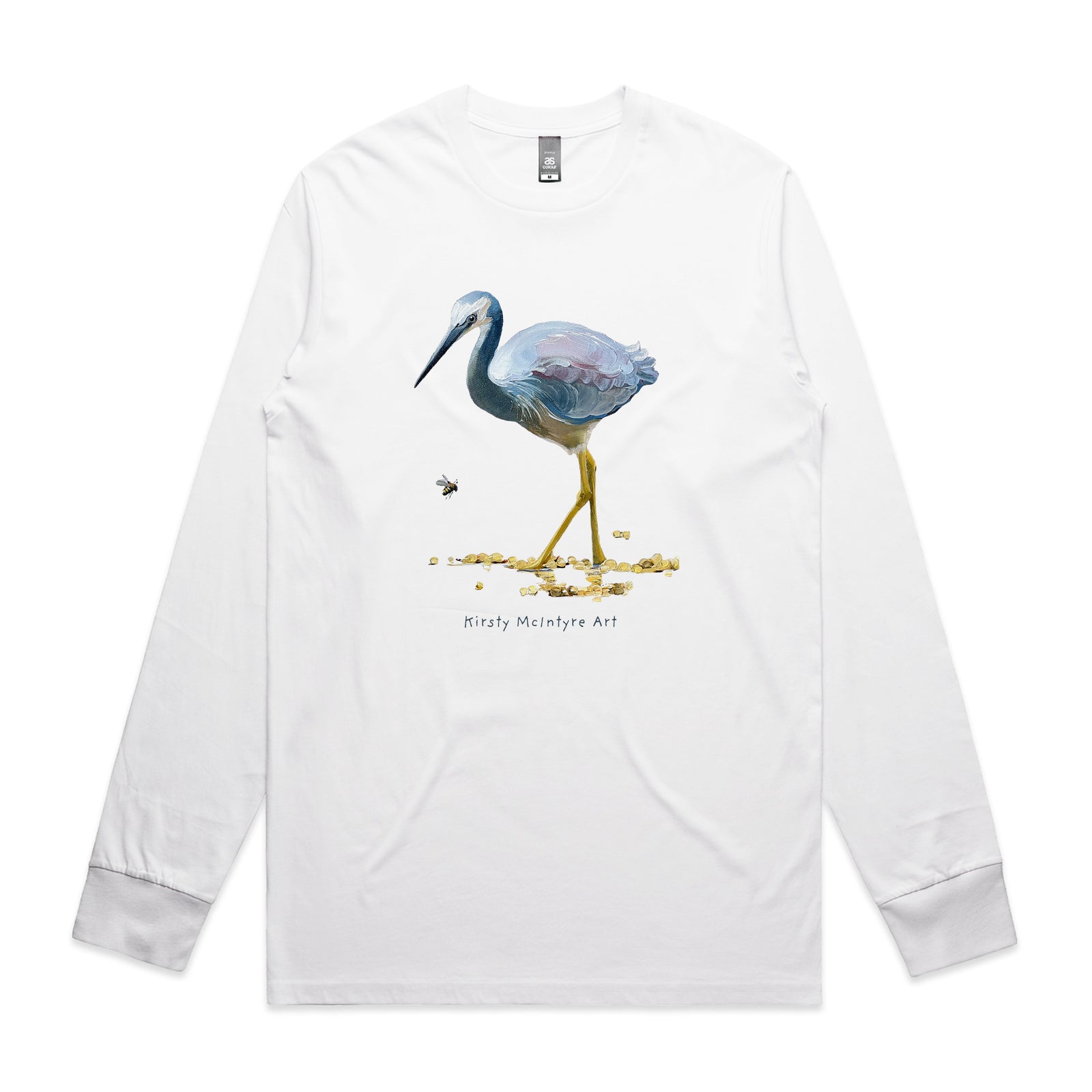 White Faced Heron Tee