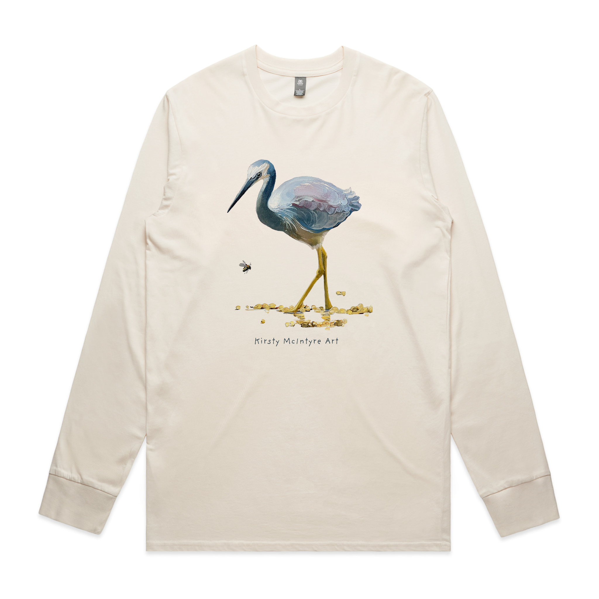 White Faced Heron Tee