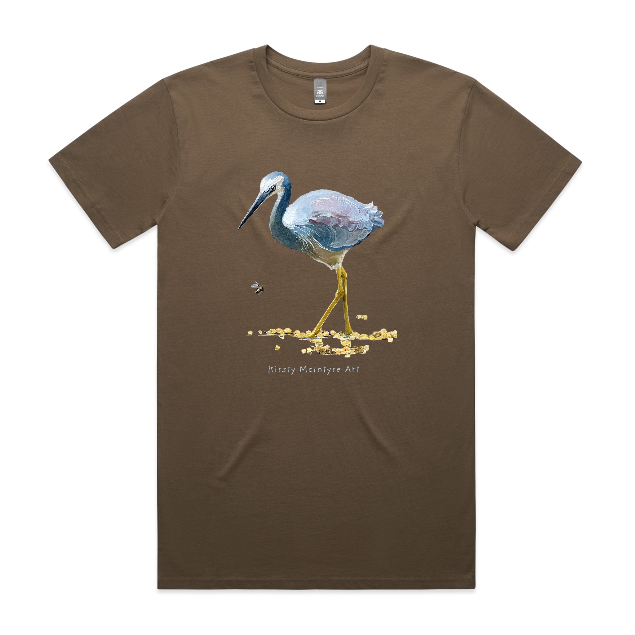 White Faced Heron Tee