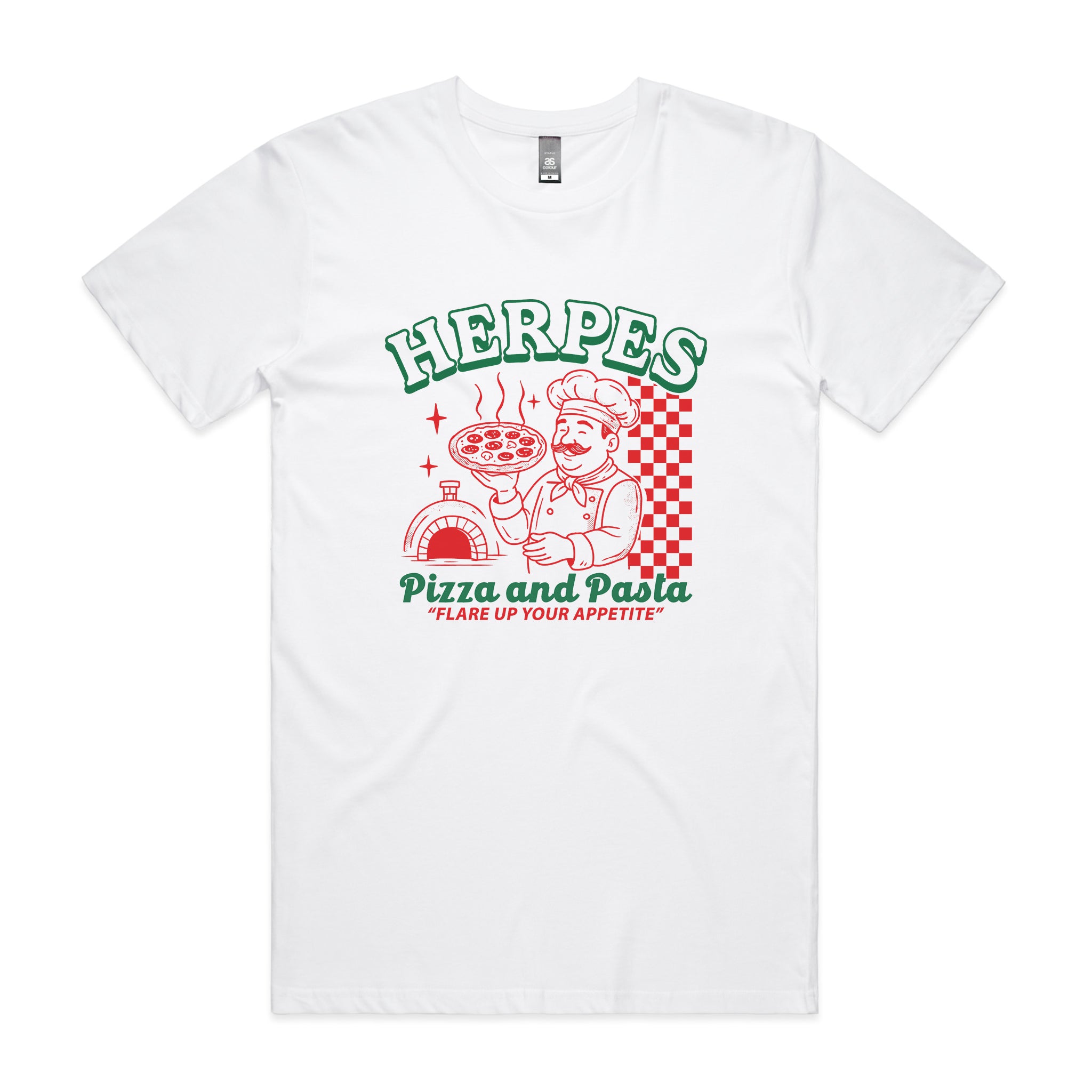 Herpes, Pizza, Pasta Tee