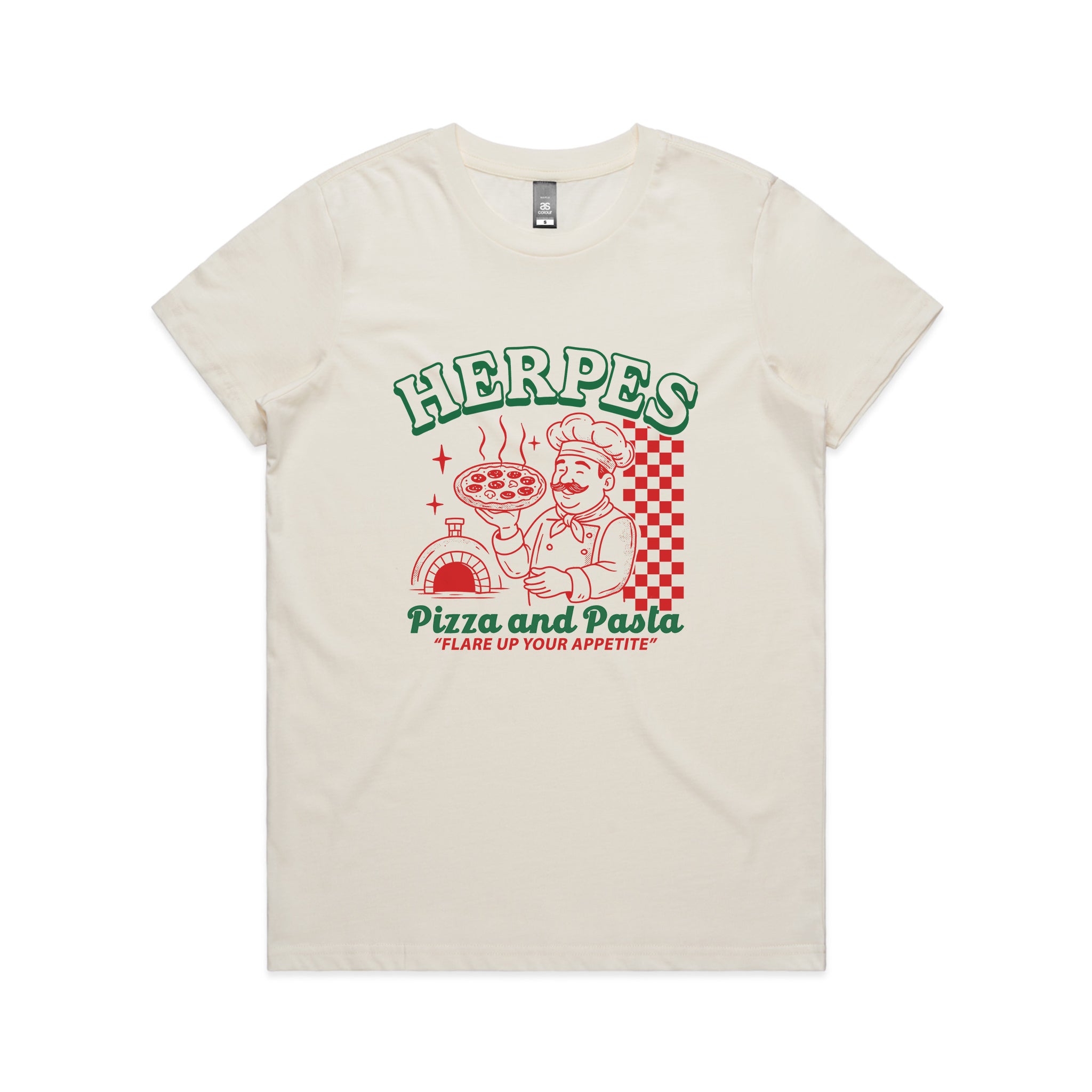 Herpes, Pizza, Pasta Tee