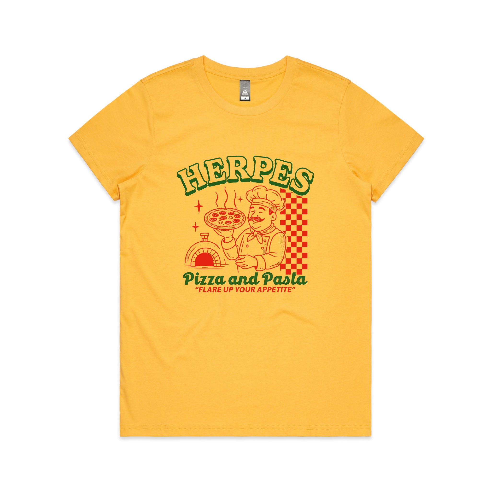 Herpes, Pizza, Pasta Tee