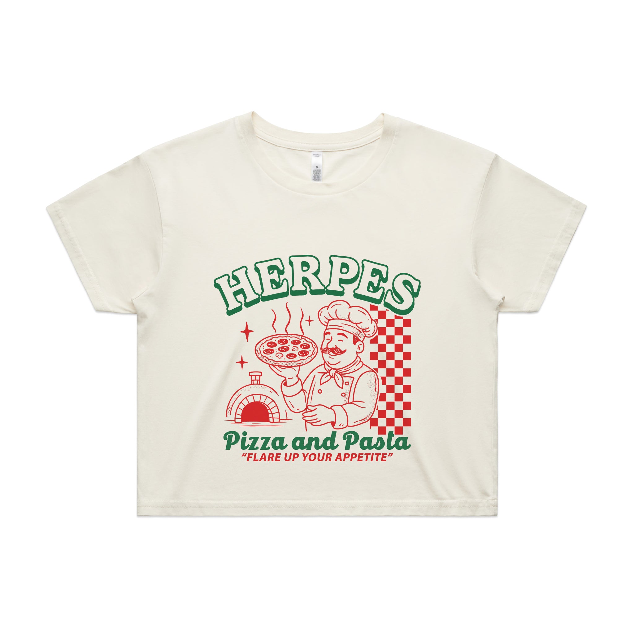 Herpes, Pizza, Pasta Tee