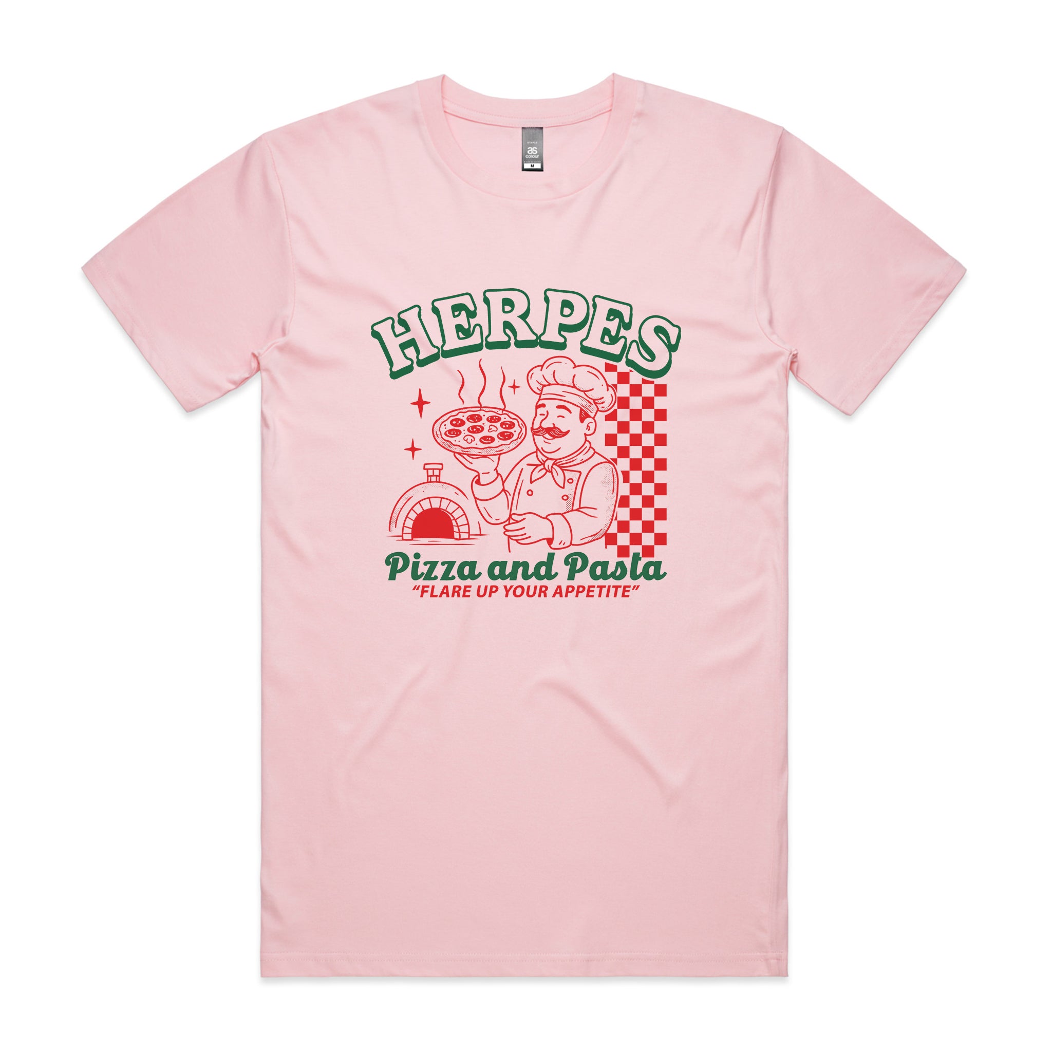 Herpes, Pizza, Pasta Tee