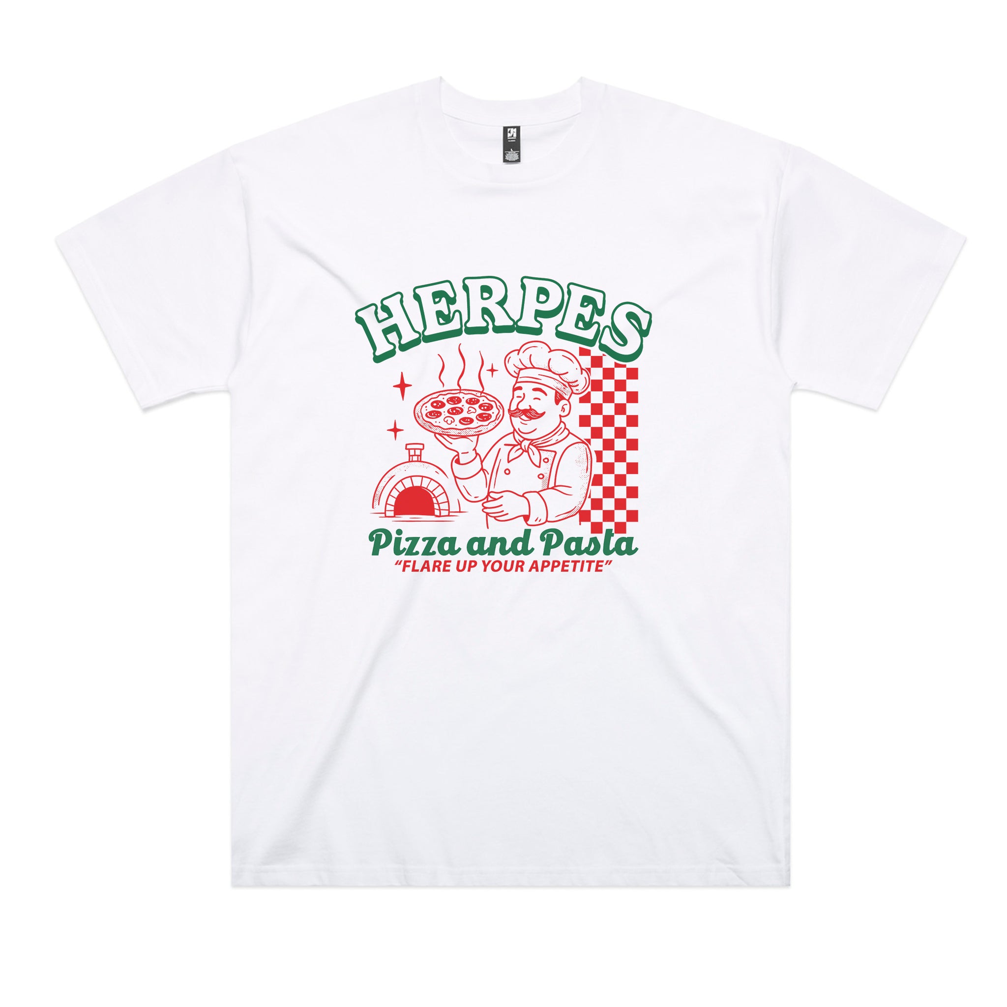 Herpes, Pizza, Pasta Tee