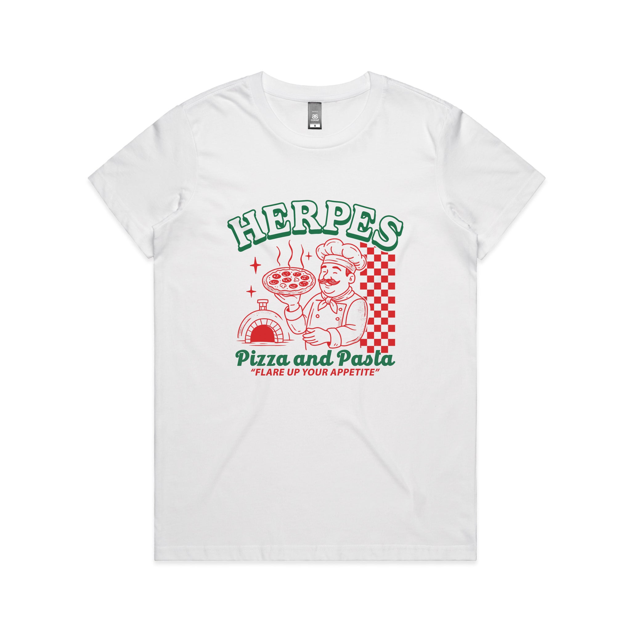 Herpes, Pizza, Pasta Tee