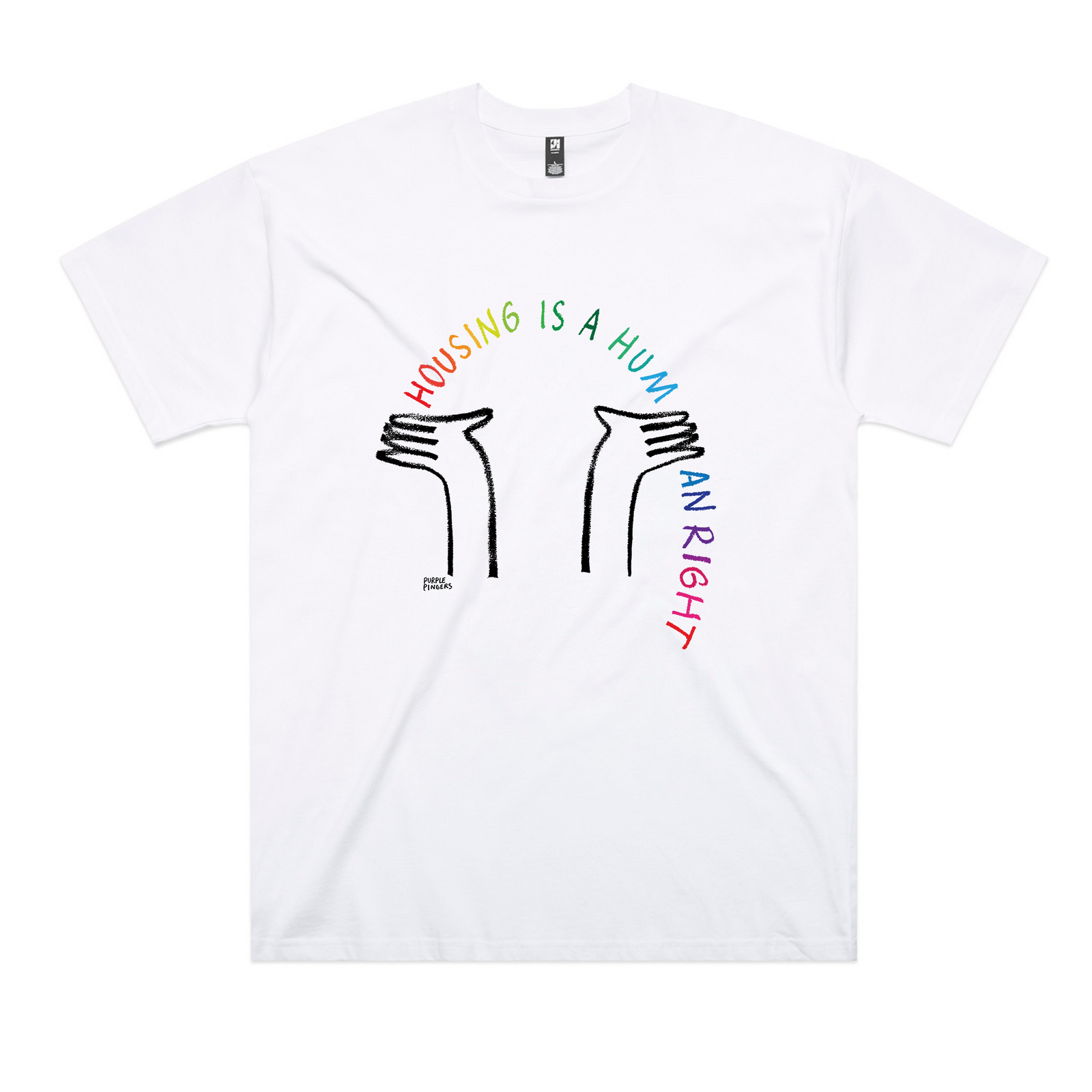 Housing Rainbow Oversized Tee