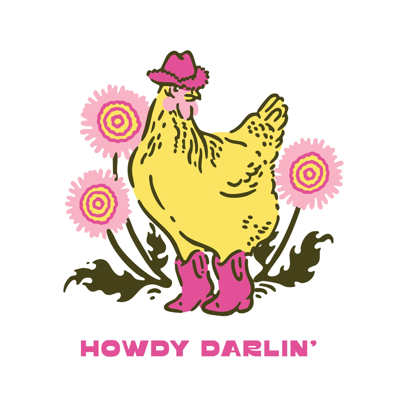 Howdy Darlin' Oversized Tee