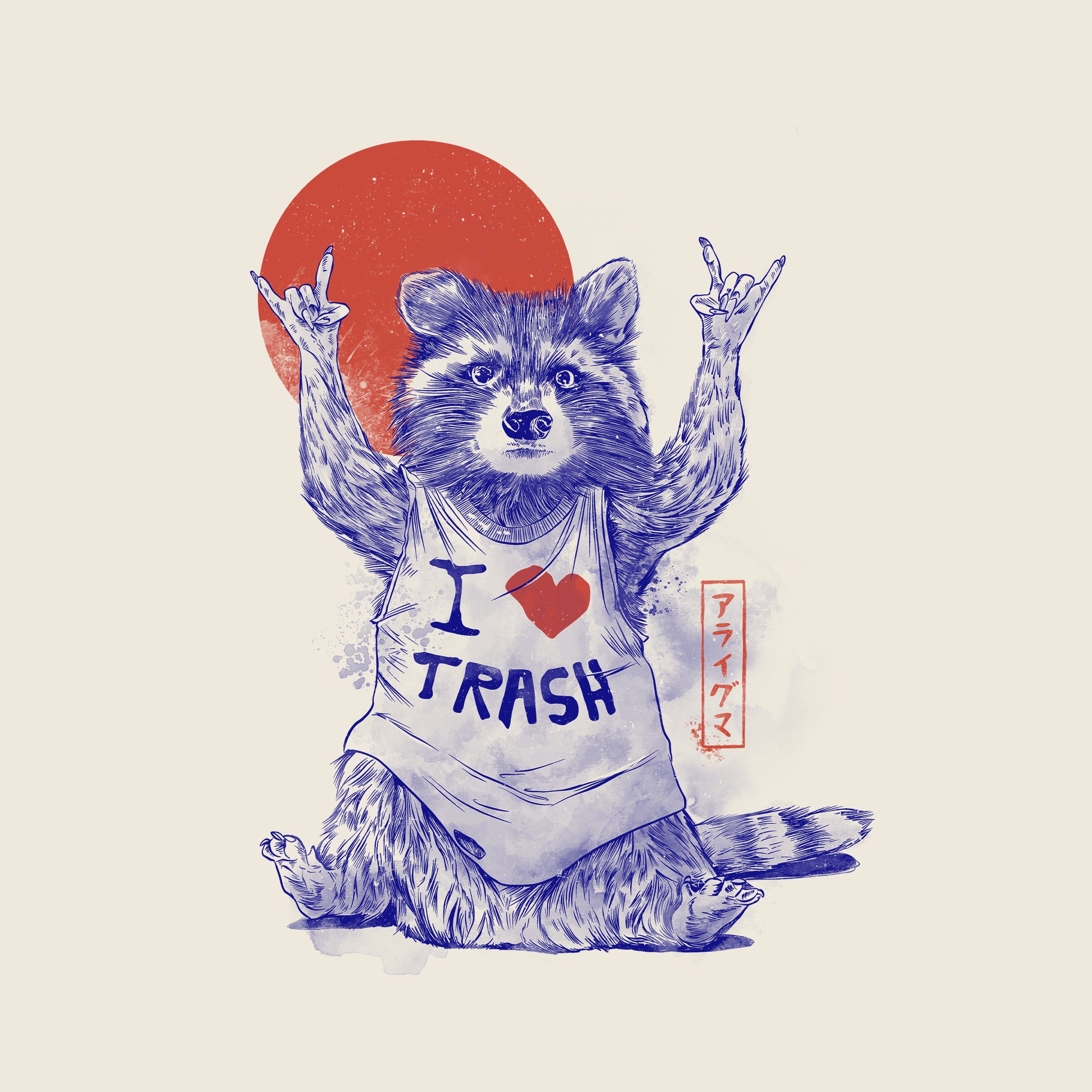 I Love Trash Tee