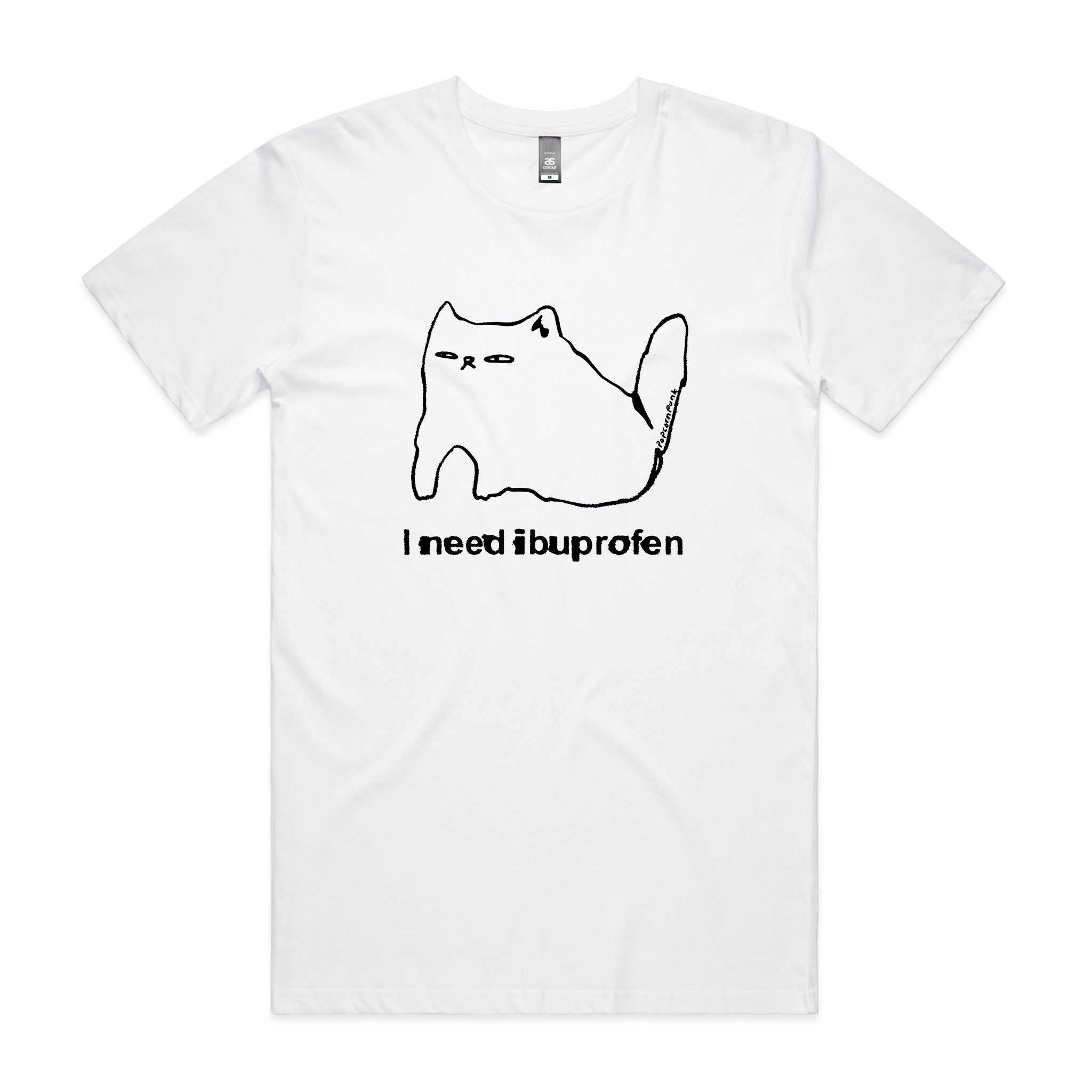 Ibuprofen Cat Tee