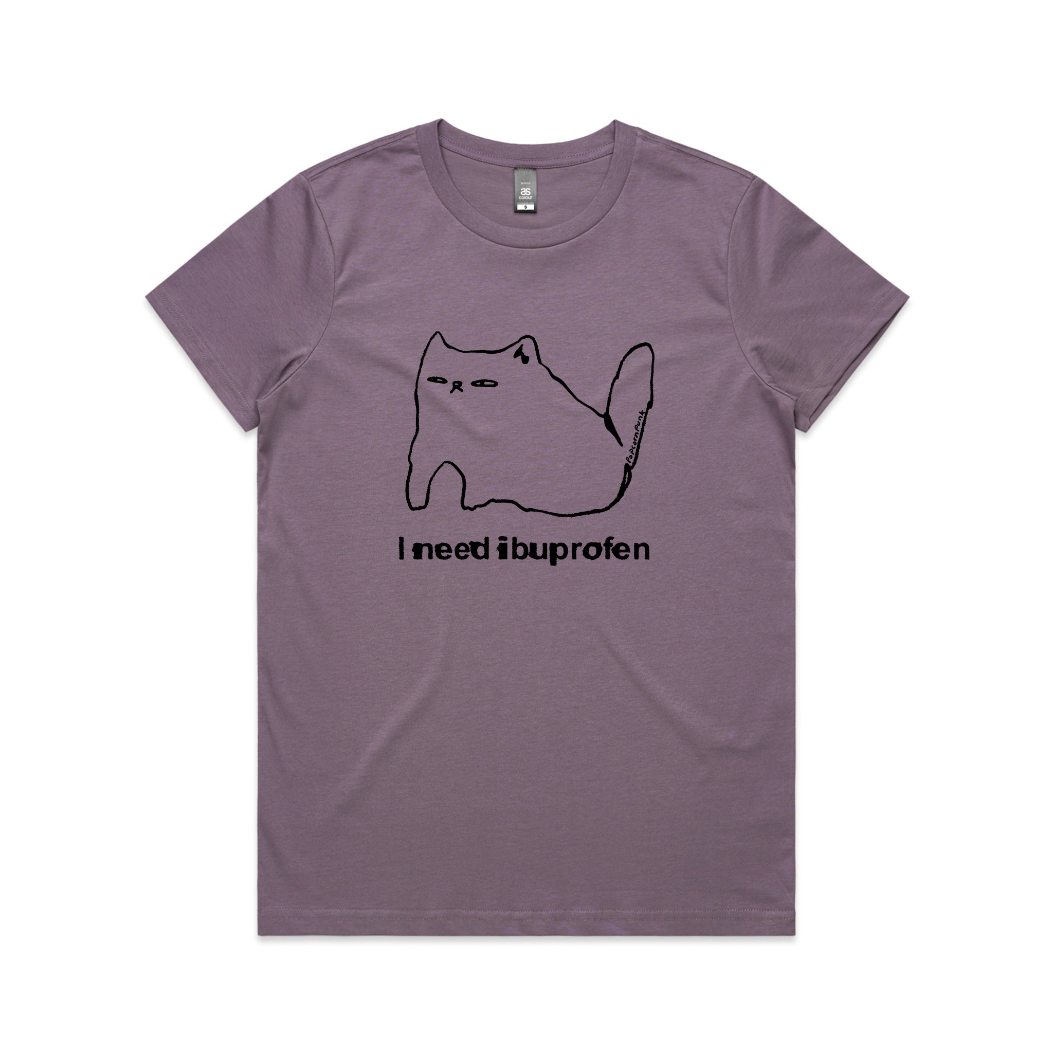 Ibuprofen Cat Tee