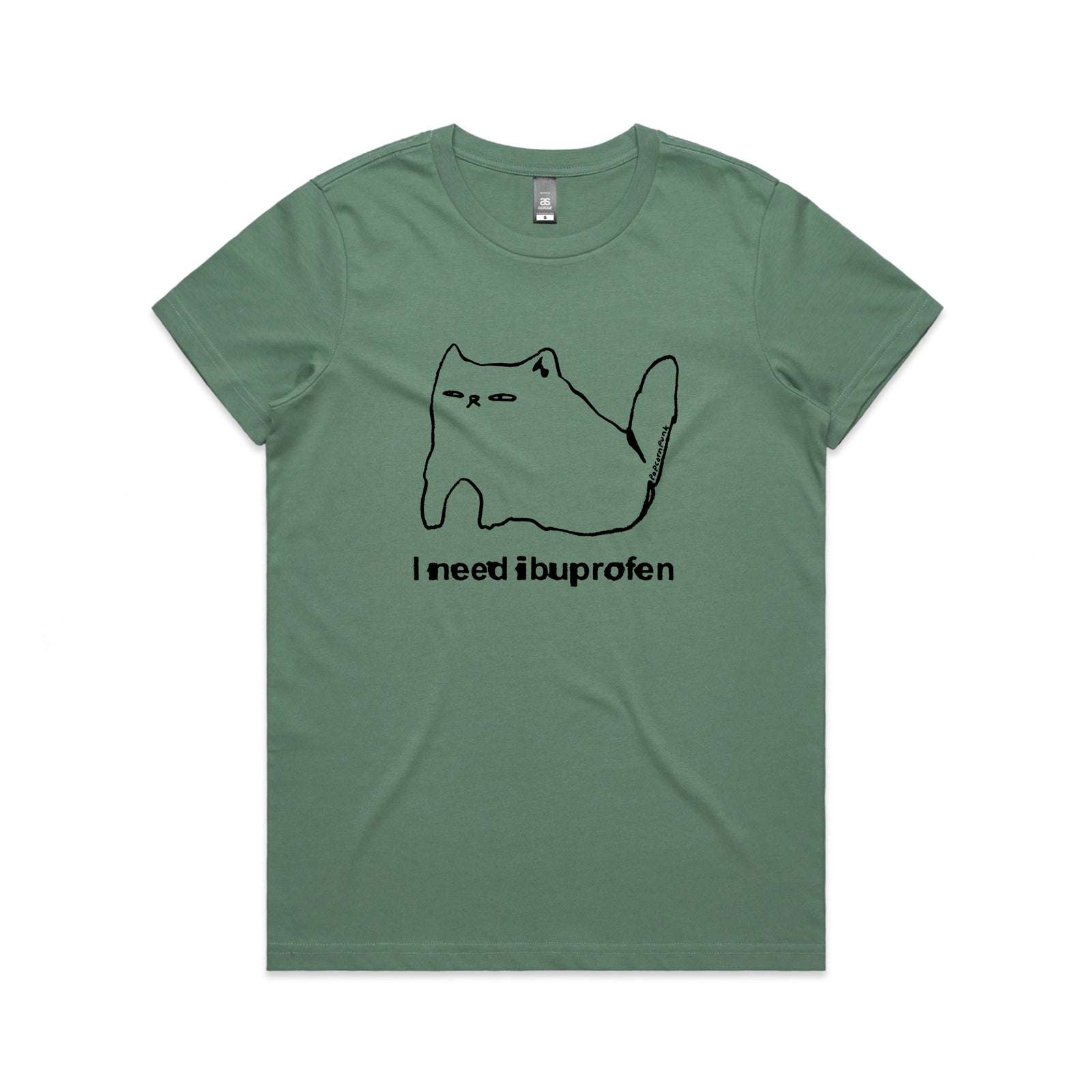 Ibuprofen Cat Tee