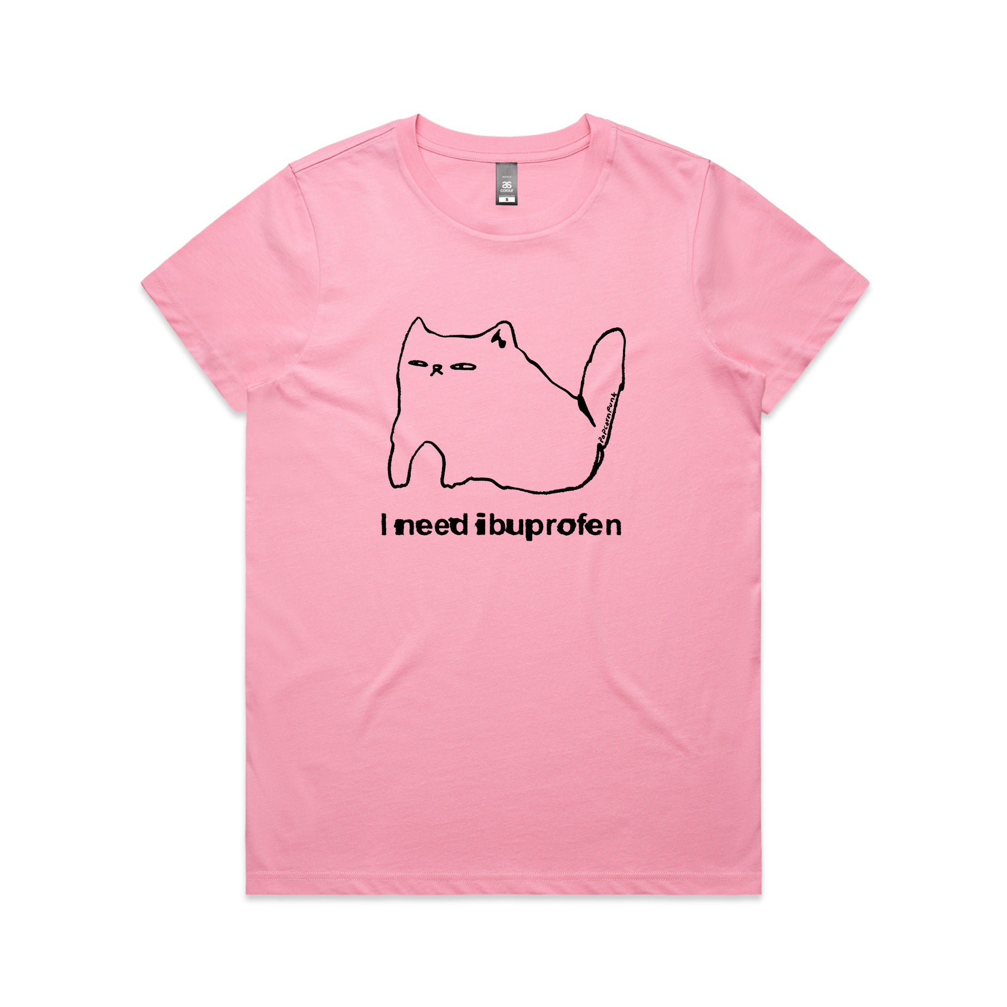 Ibuprofen Cat Tee