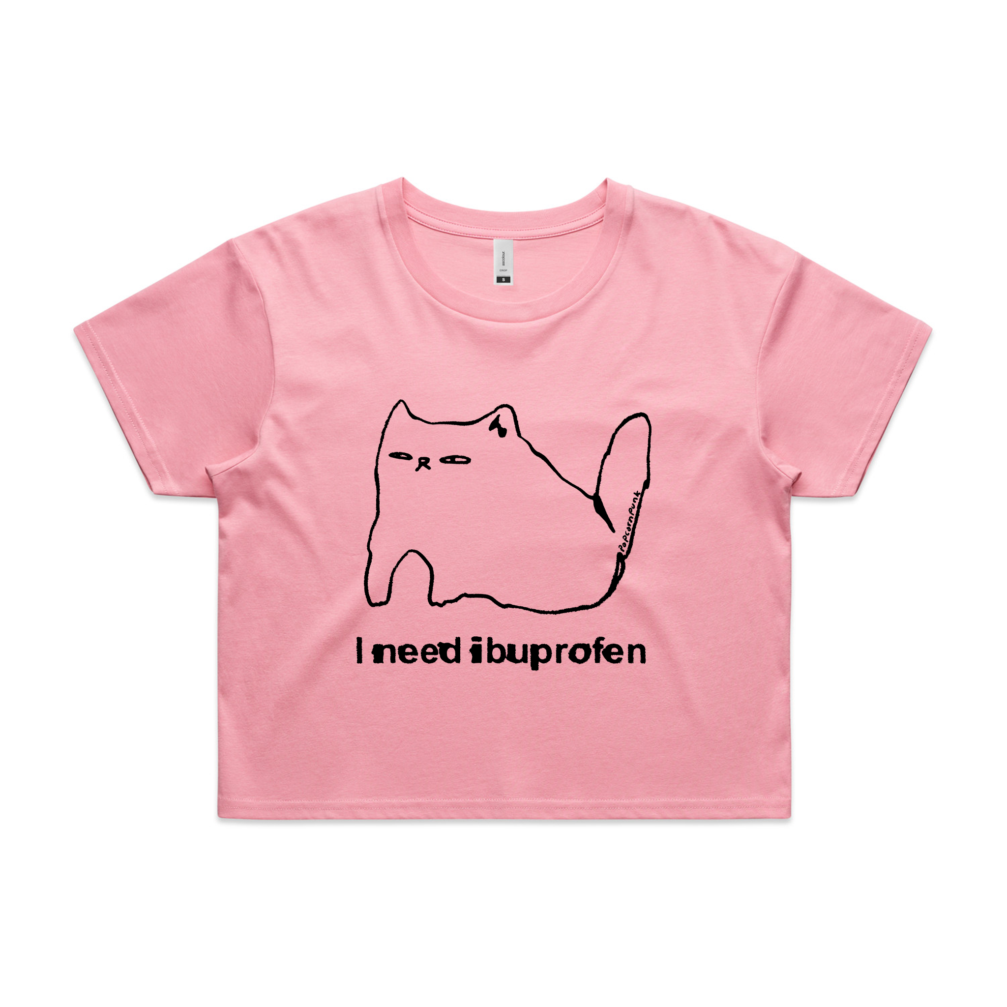 Ibuprofen Cat Tee