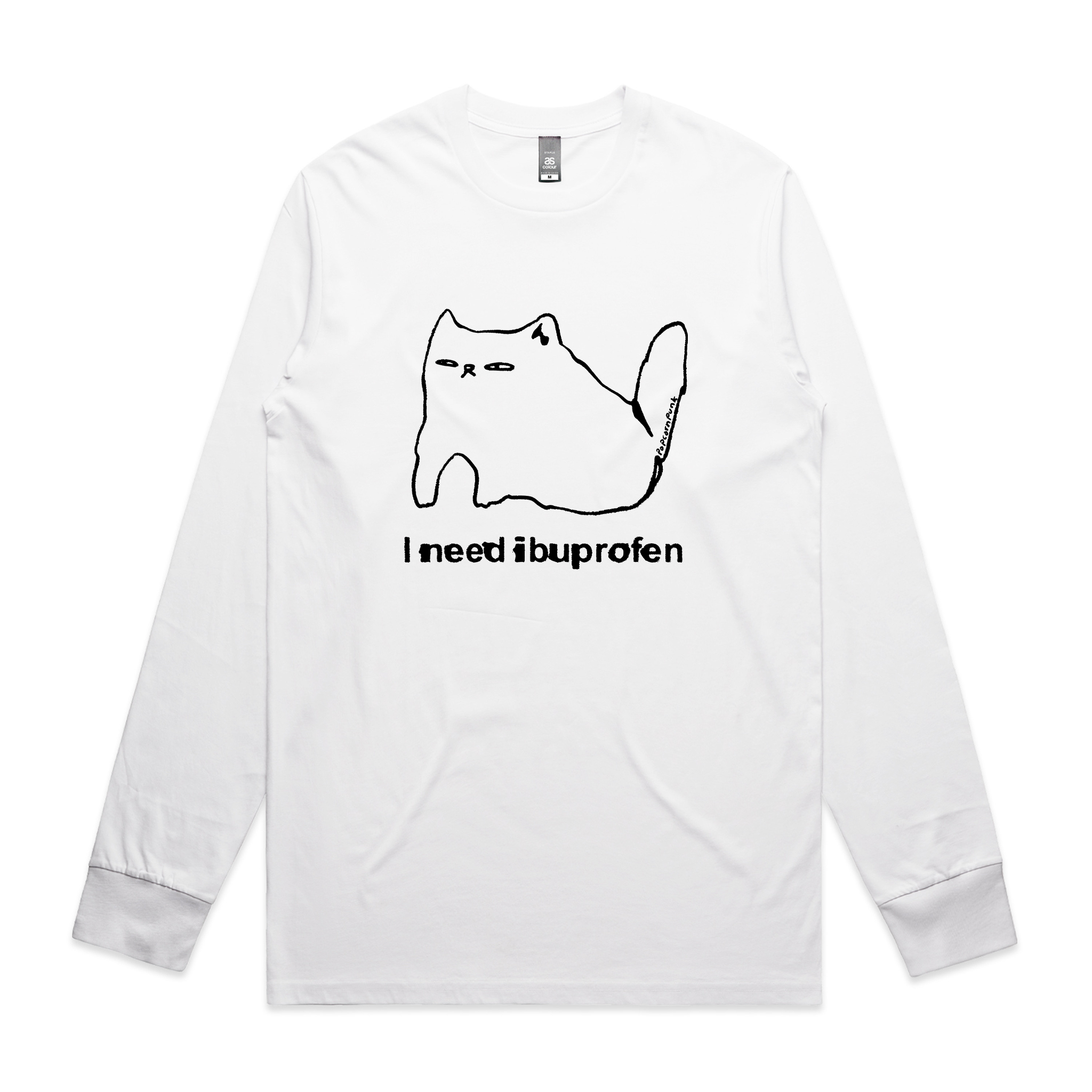 Ibuprofen Cat Tee