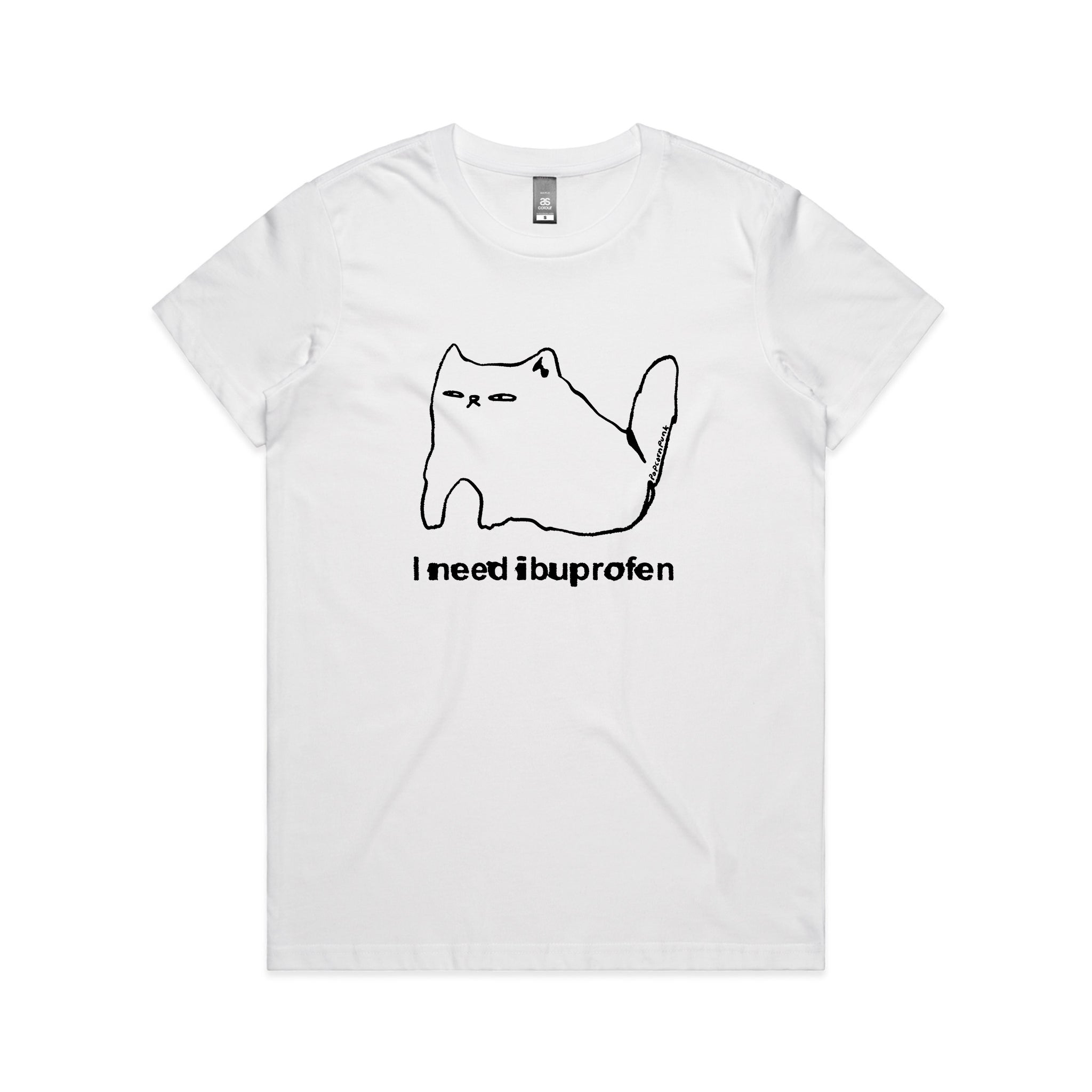 Ibuprofen Cat Tee