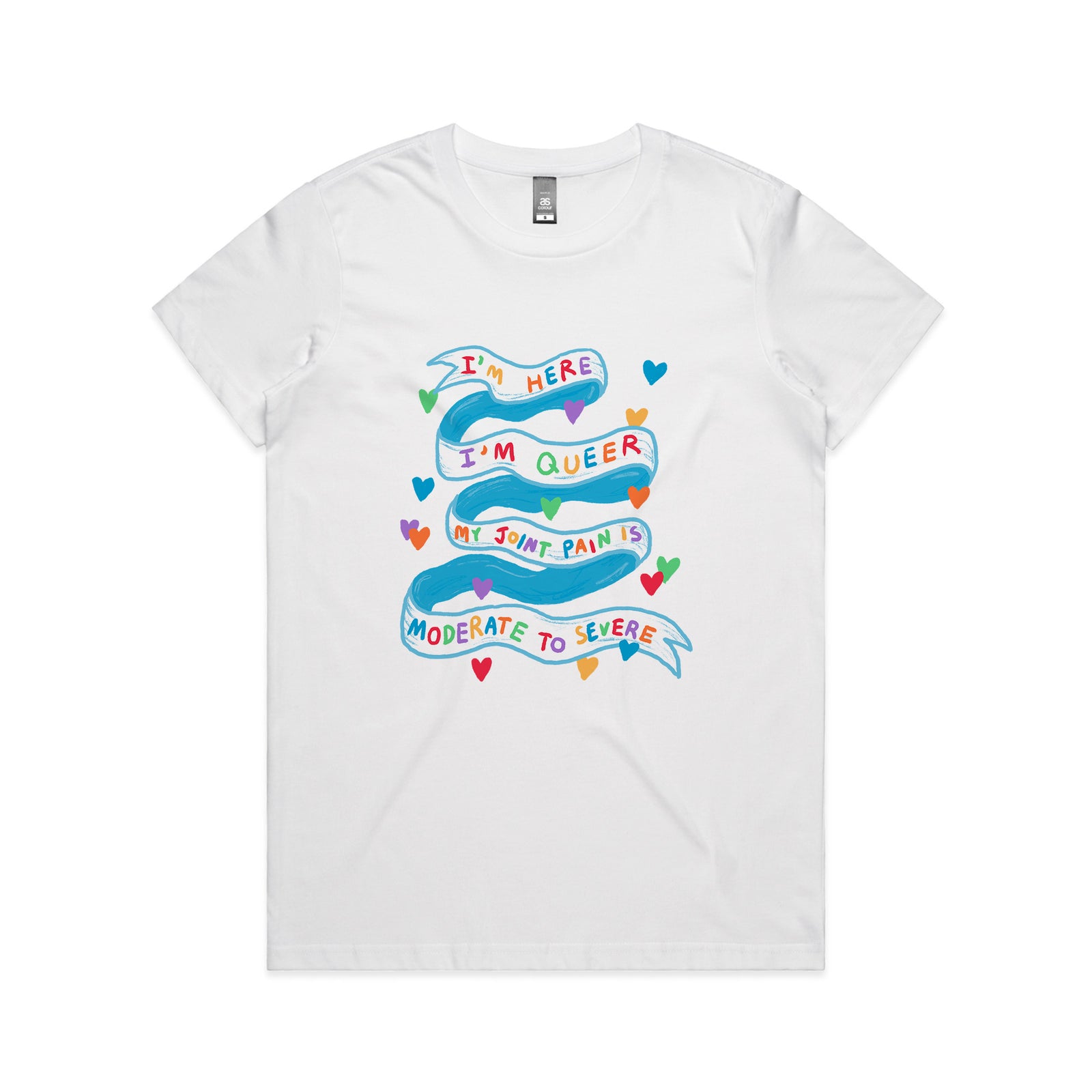 I'm Here I'm Queer Tee