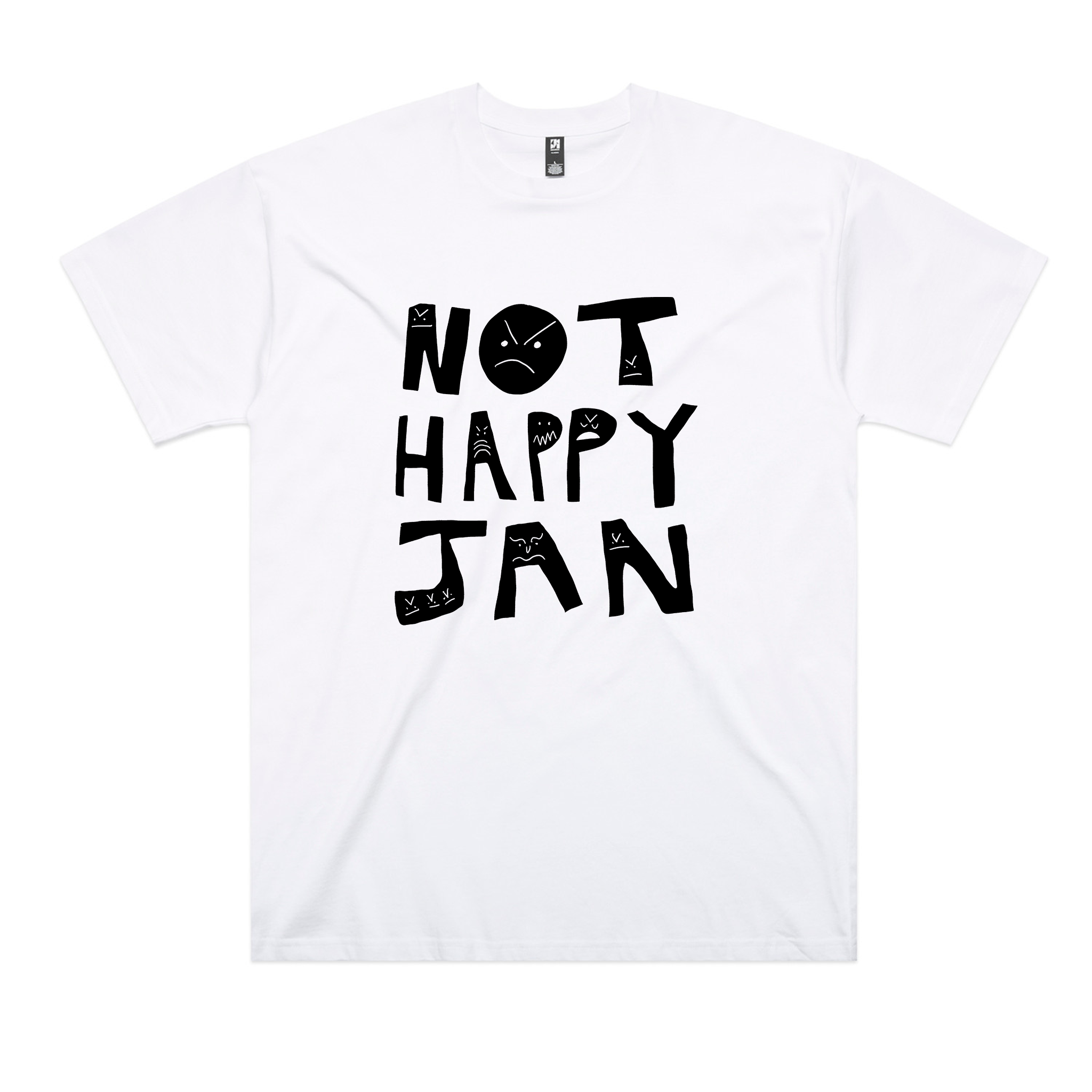 Not Happy Jan Oversized Tee