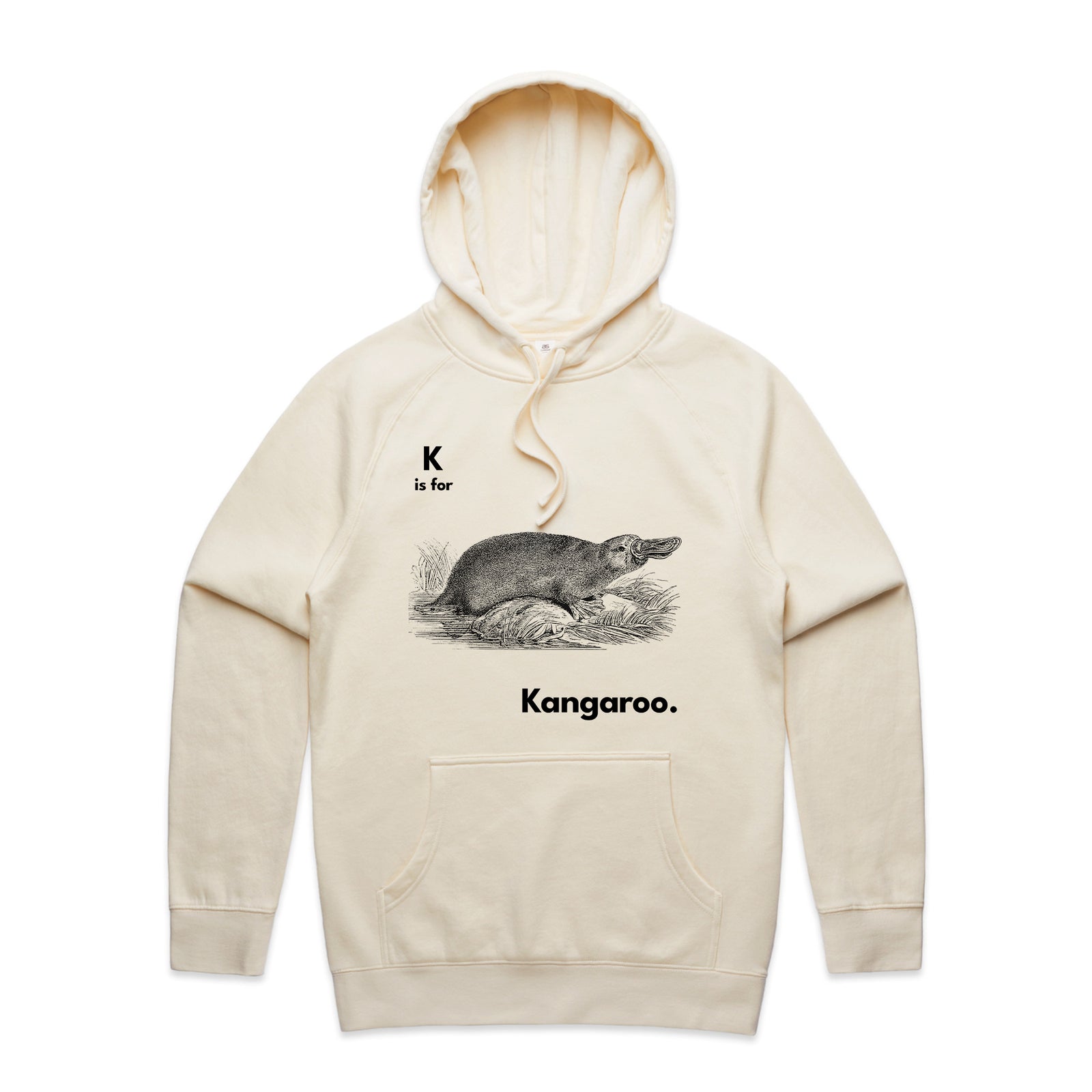 K Is For Kangaroo Hoodie