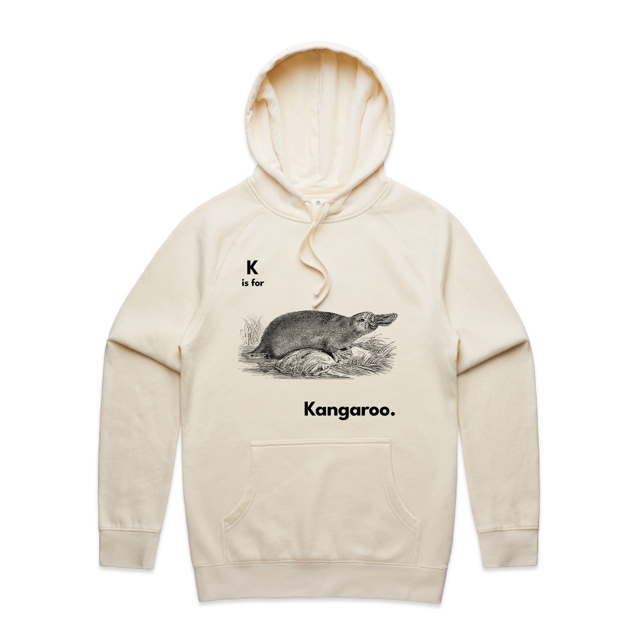 K Is For Kangaroo Hoodie