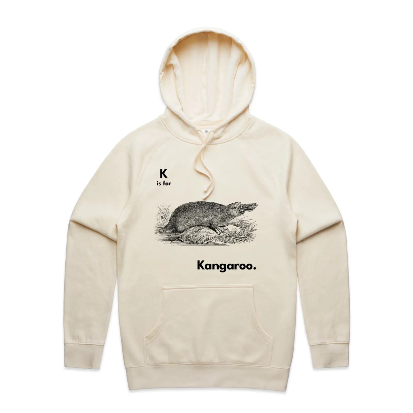 K Is For Kangaroo Hoodie