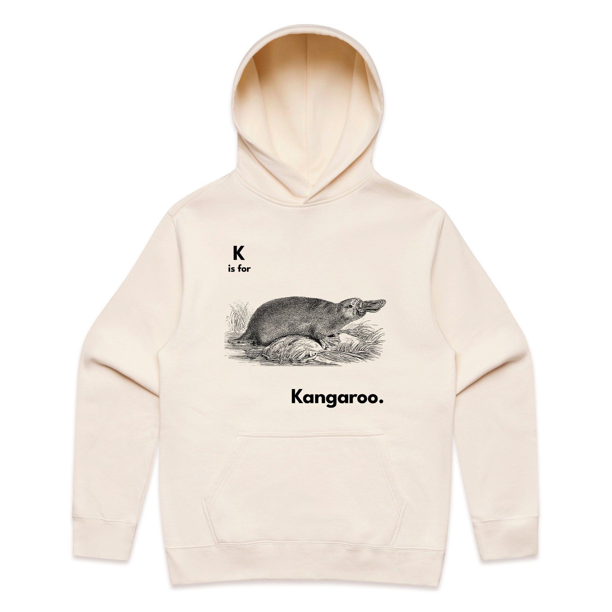 K Is For Kangaroo Hoodie