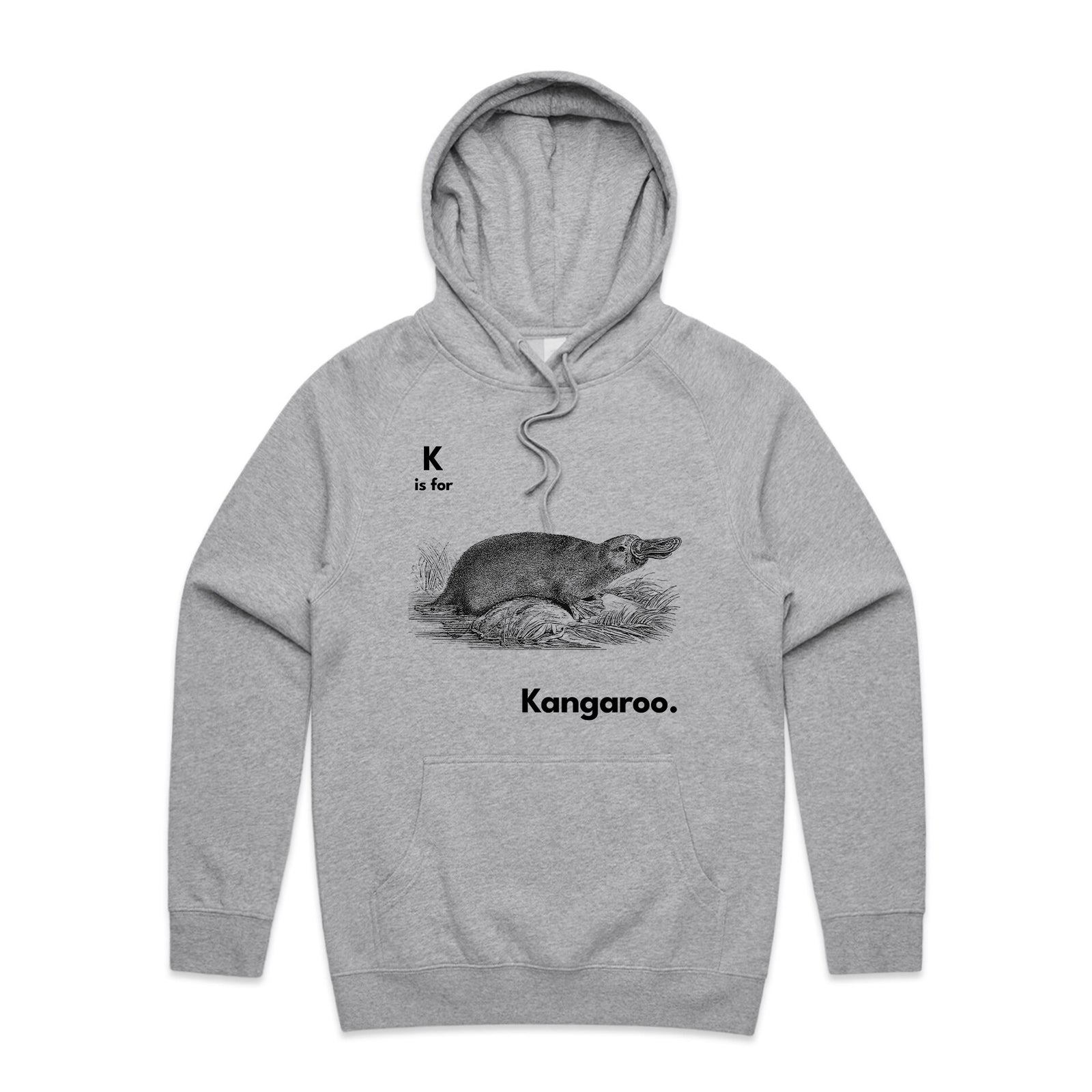 K Is For Kangaroo Hoodie