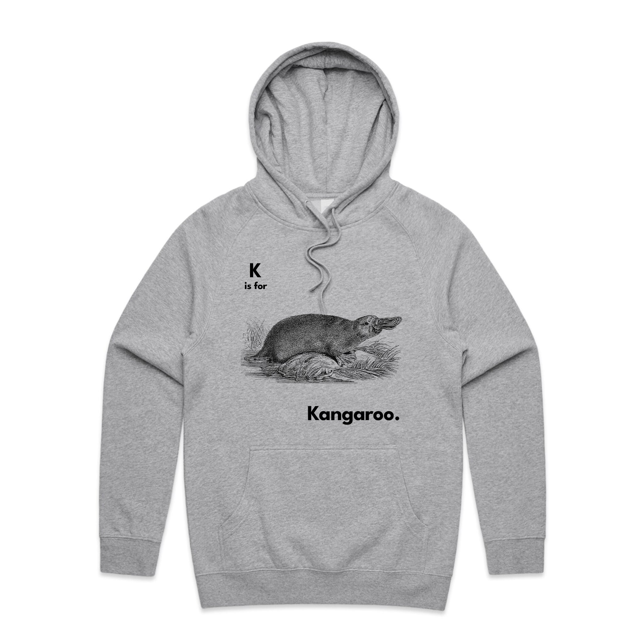 K Is For Kangaroo Hoodie