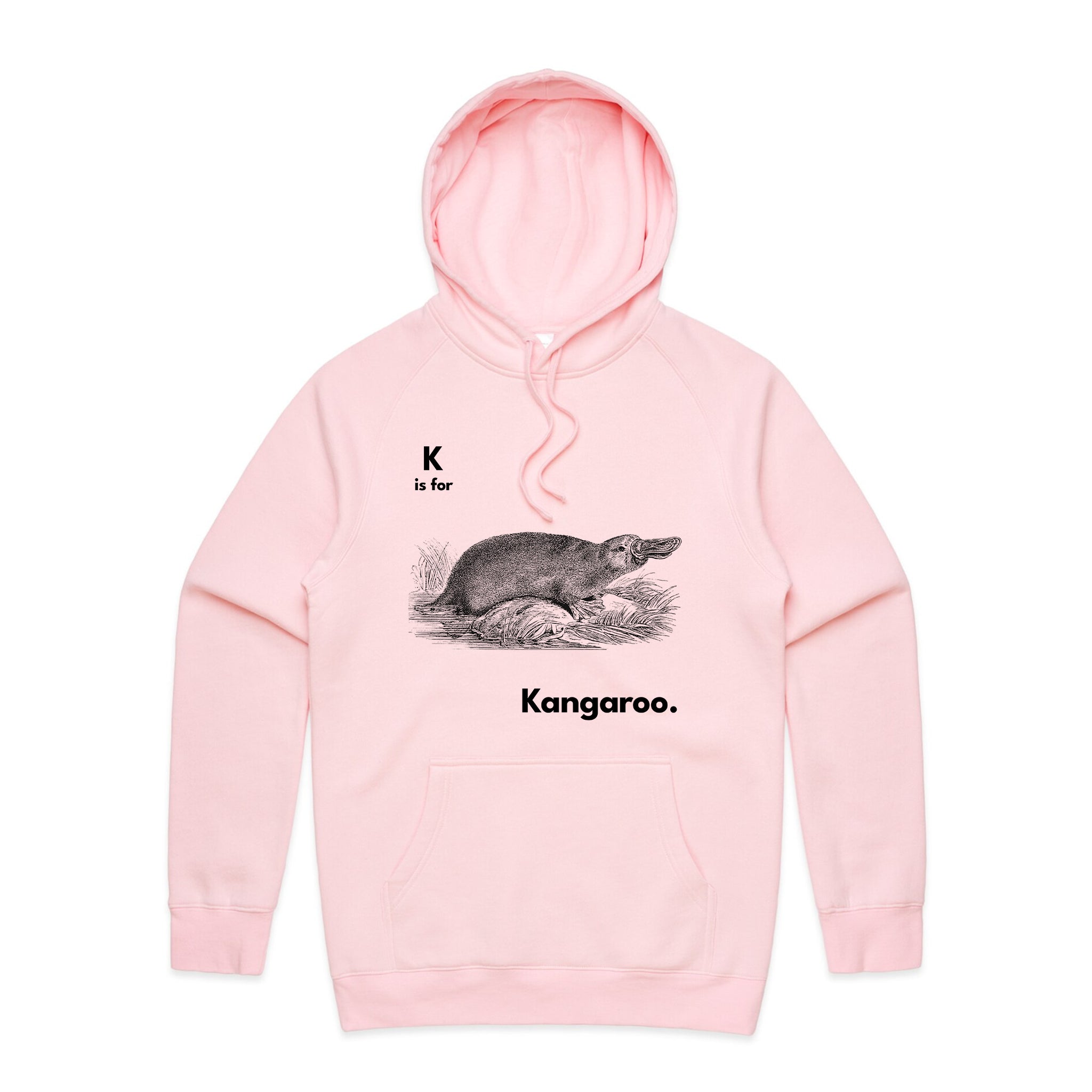 K Is For Kangaroo Hoodie
