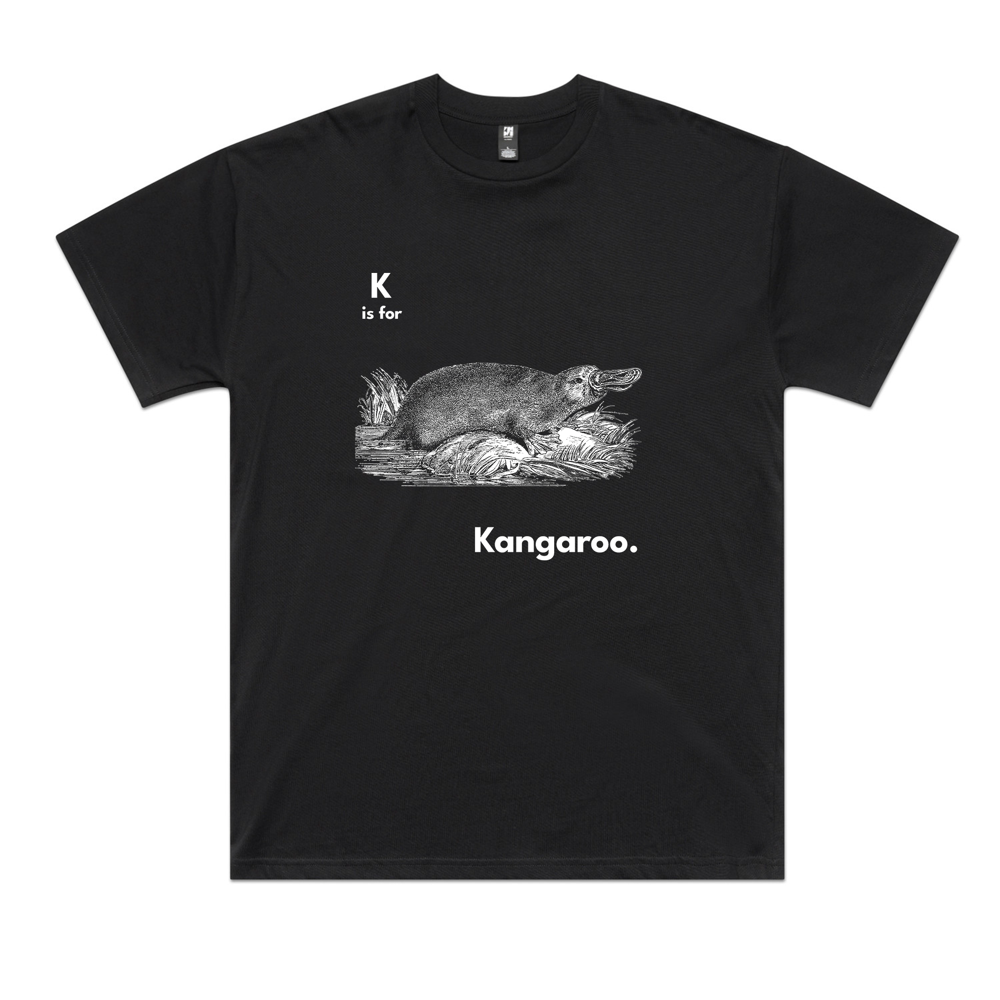 K Is For Kangaroo Oversized Tee