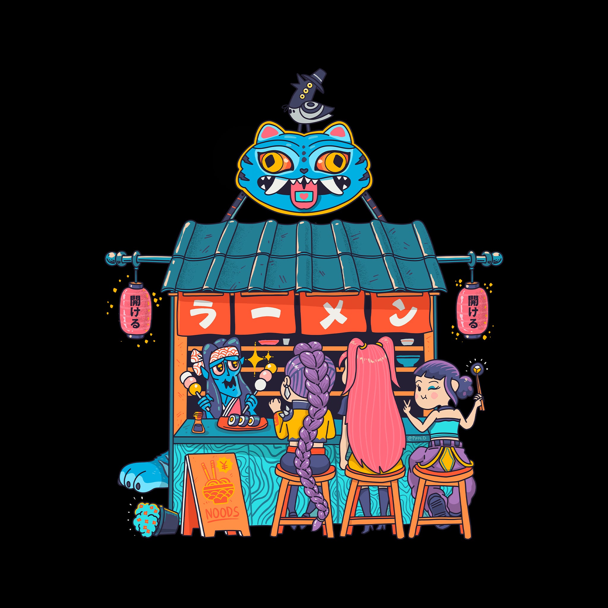 K-Pop Ramen House Tee