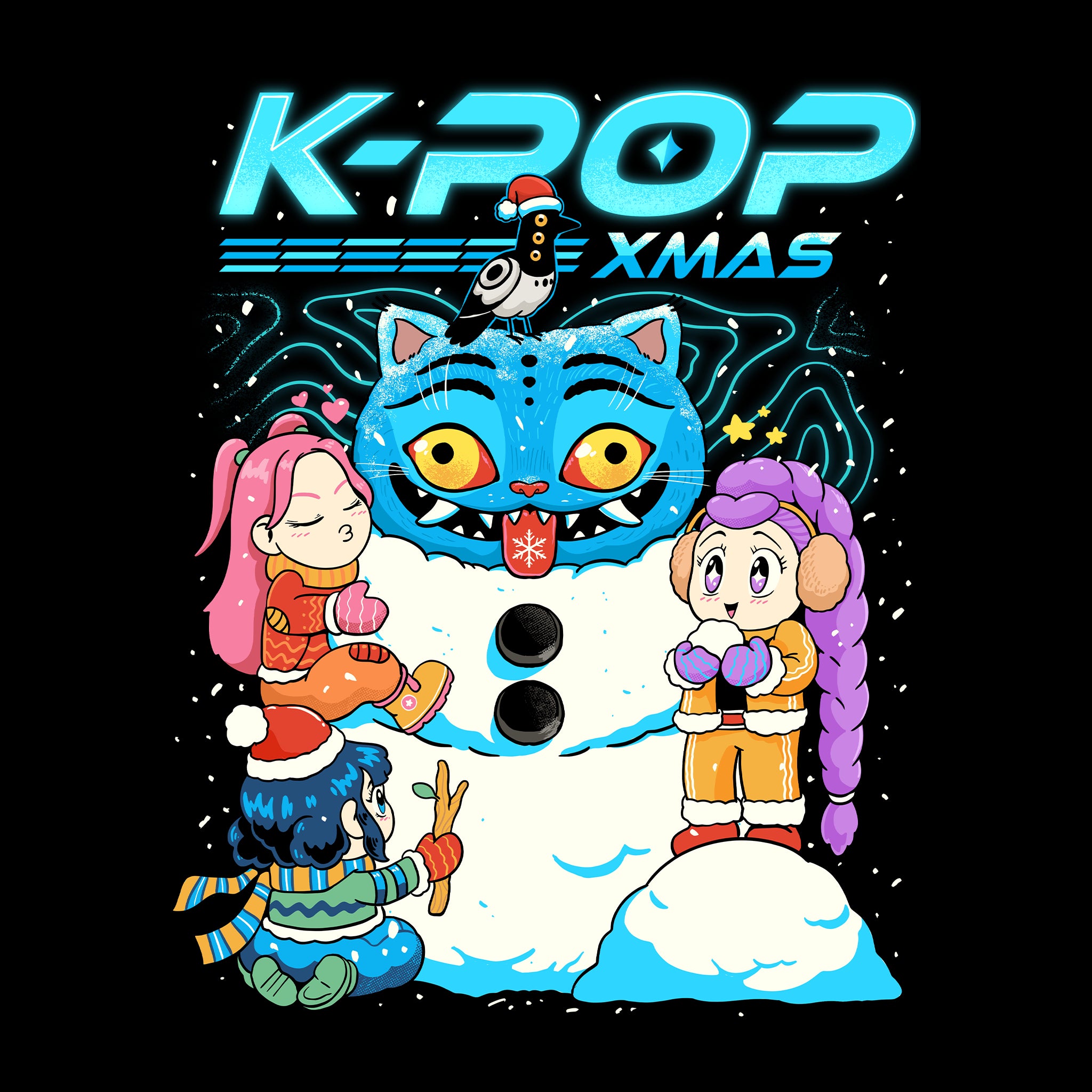 K-Pop Xmas Tee