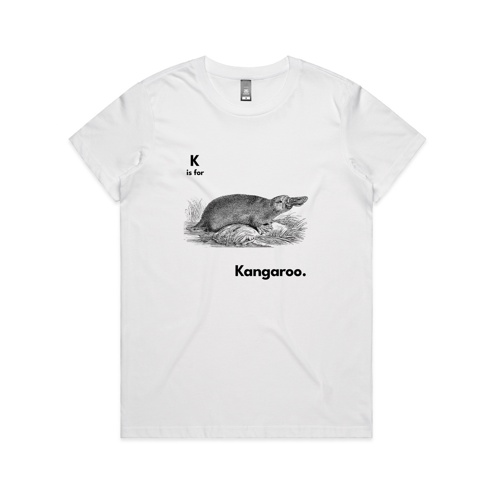 K Is For Kangaroo Tee