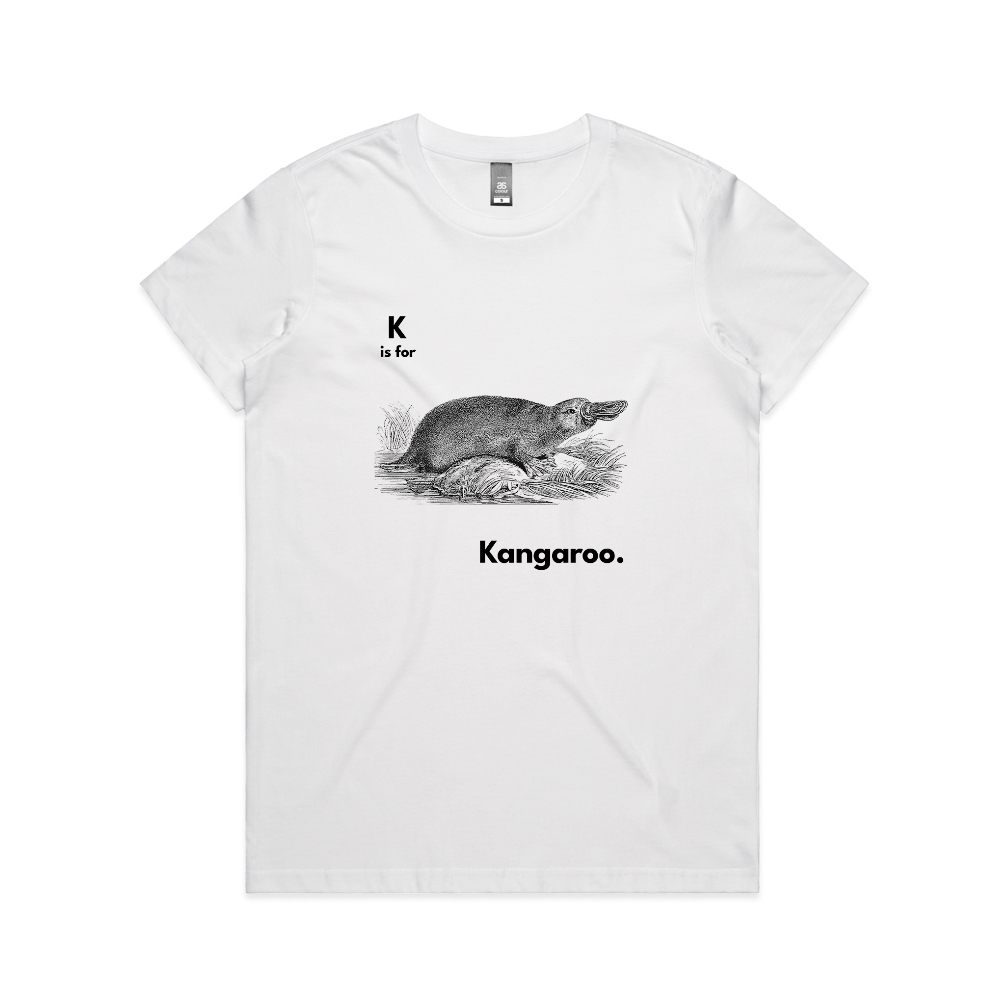 K Is For Kangaroo Tee