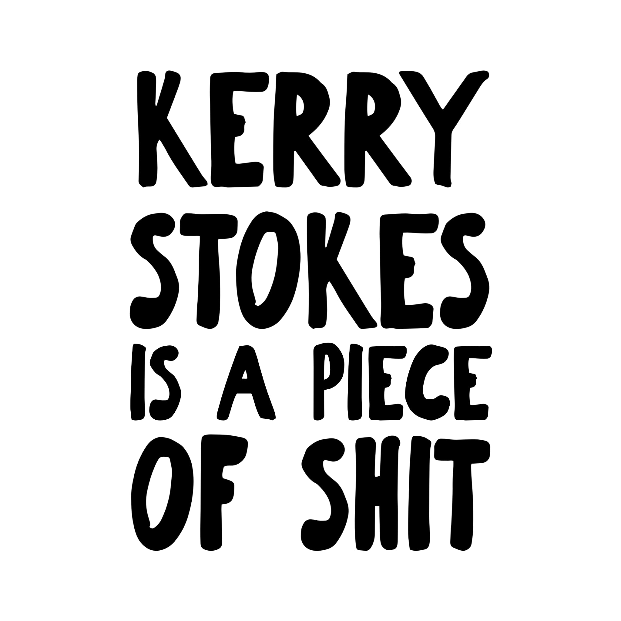 Kerry Stokes Is A Piece Of Shit Tee