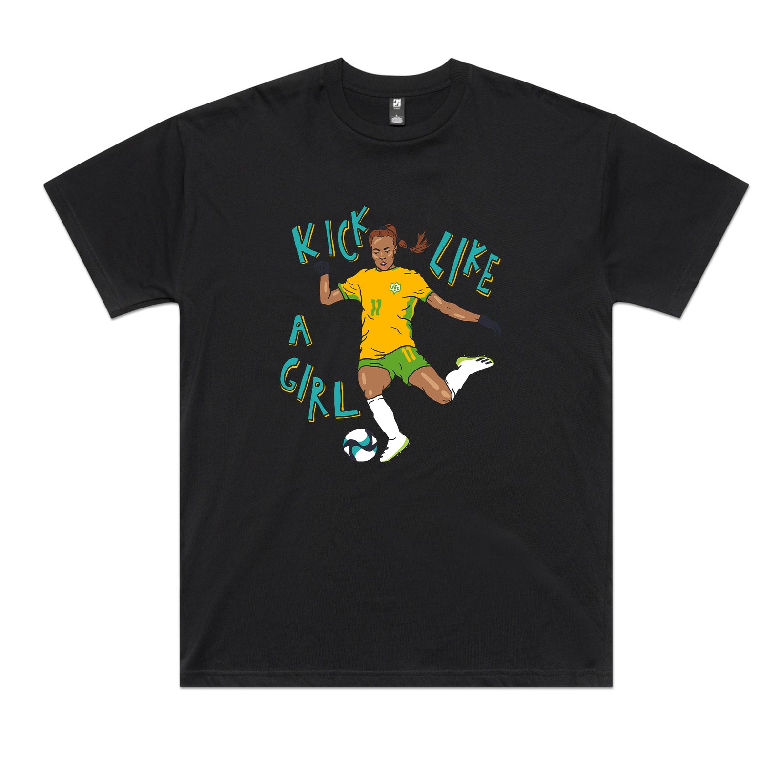 Kick Like A Girl Tee