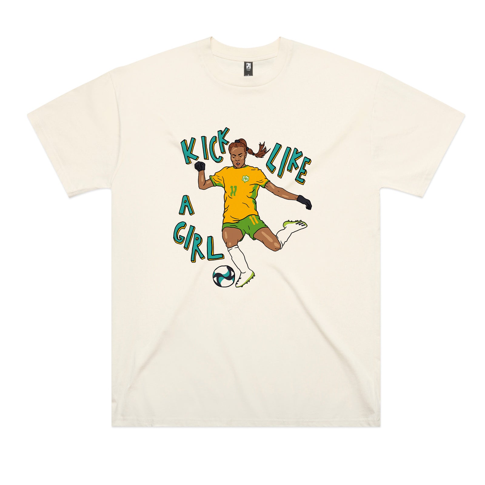 Kick Like A Girl Tee