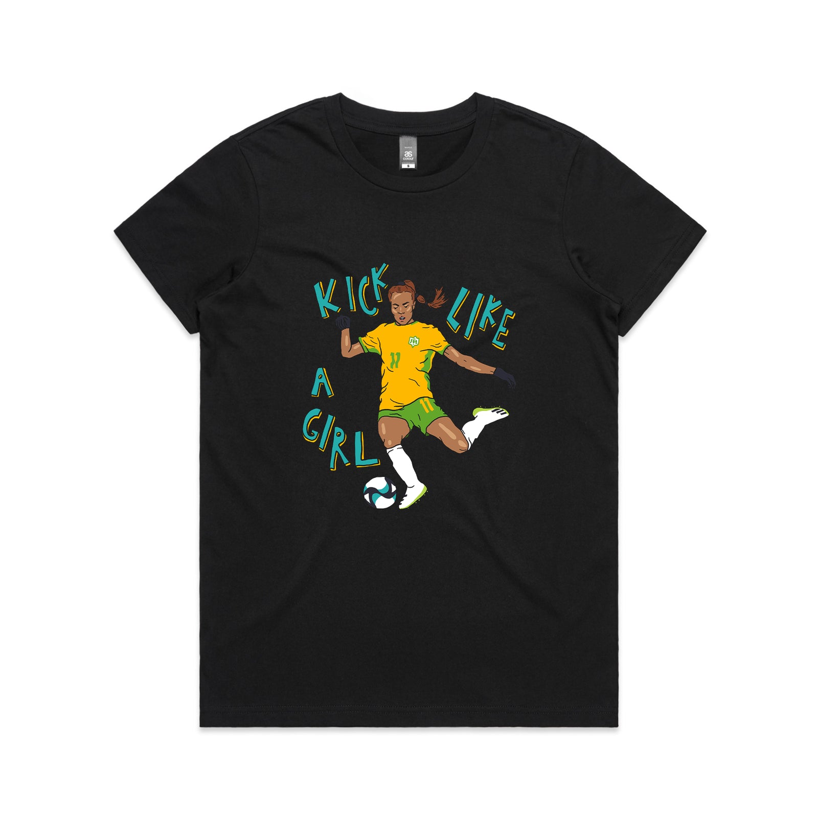 Kick Like A Girl Tee