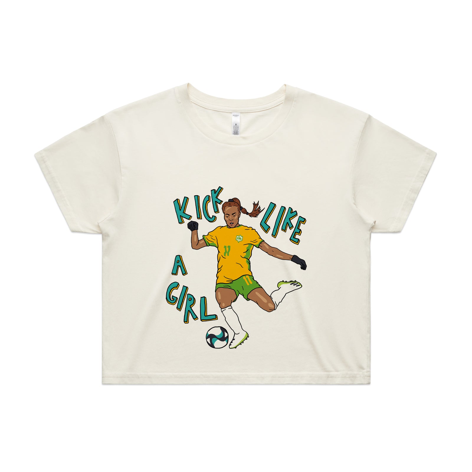 Kick Like A Girl Tee