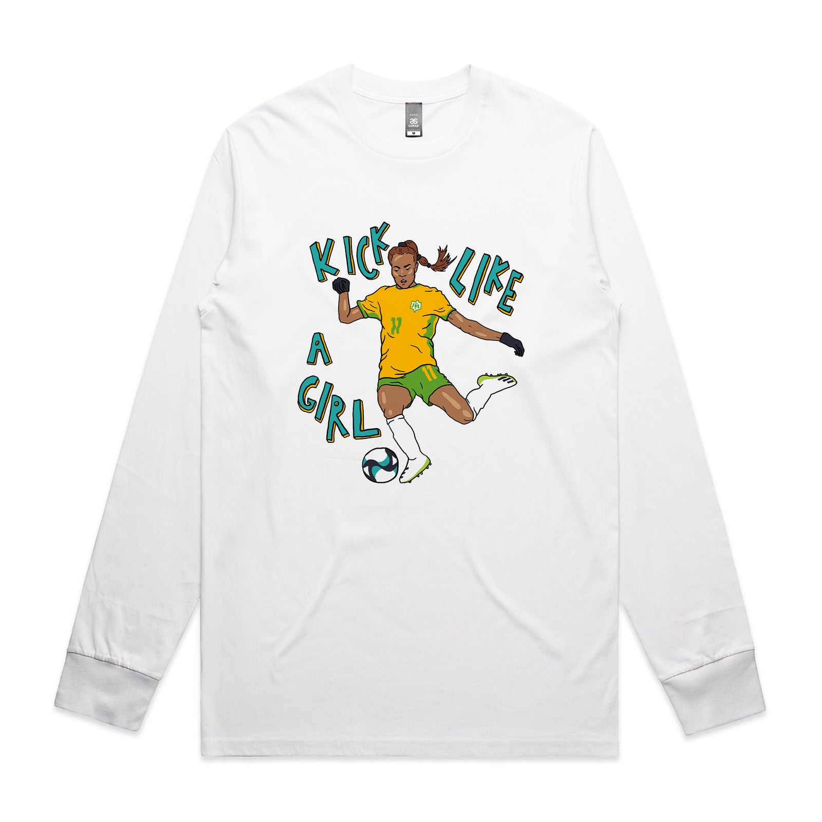 Kick Like A Girl Tee