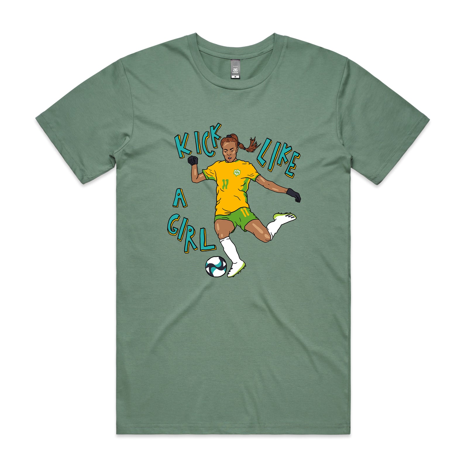 Kick Like A Girl Tee