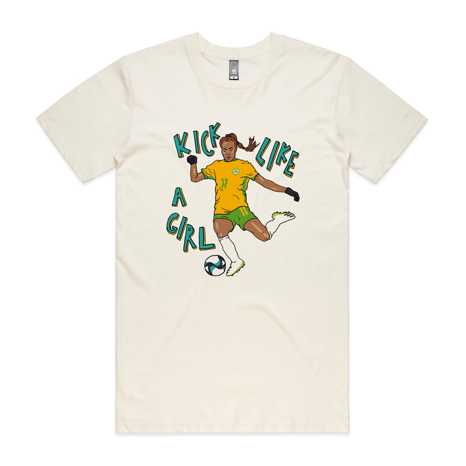 Kick Like A Girl Tee