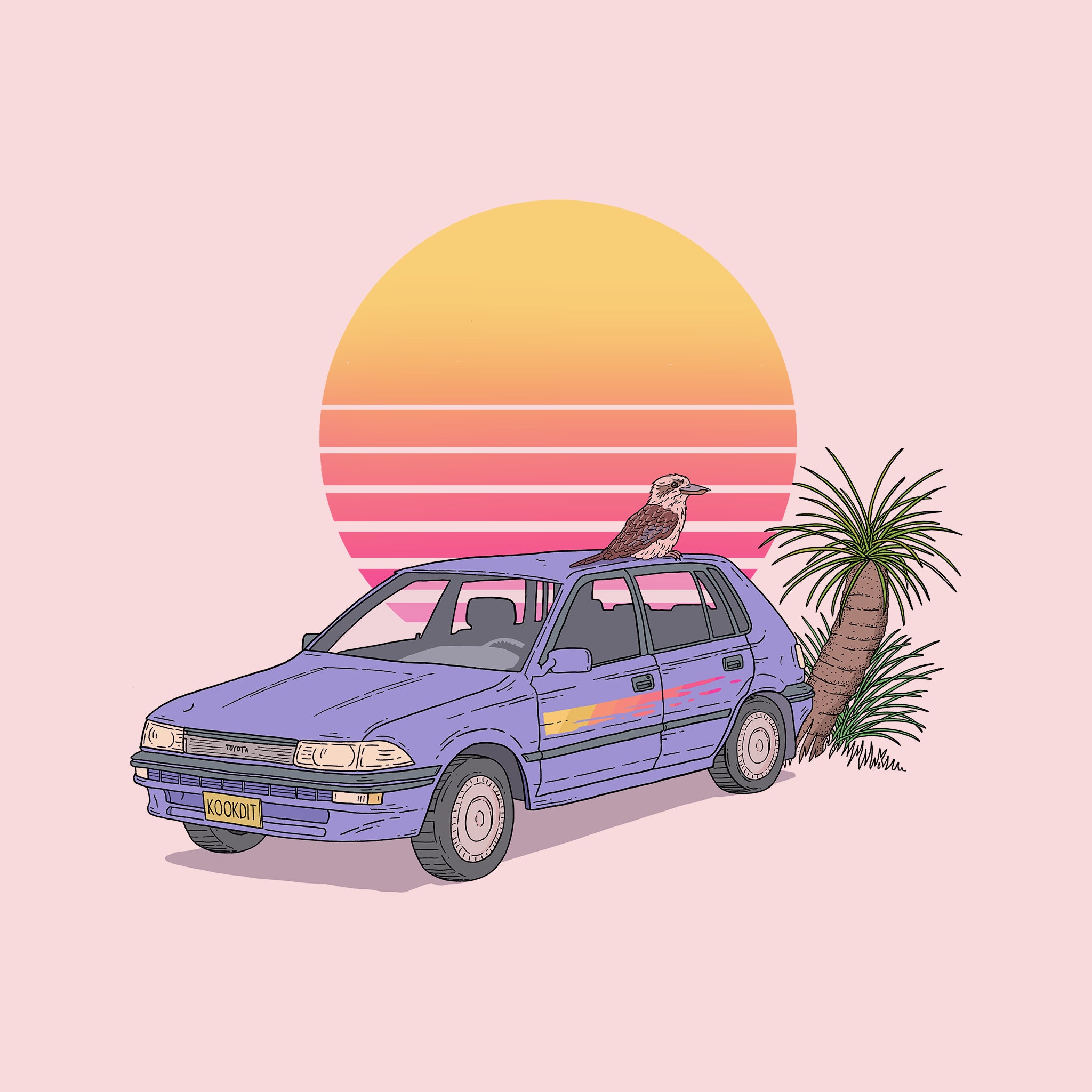 Kookaburra Corolla Hoodie