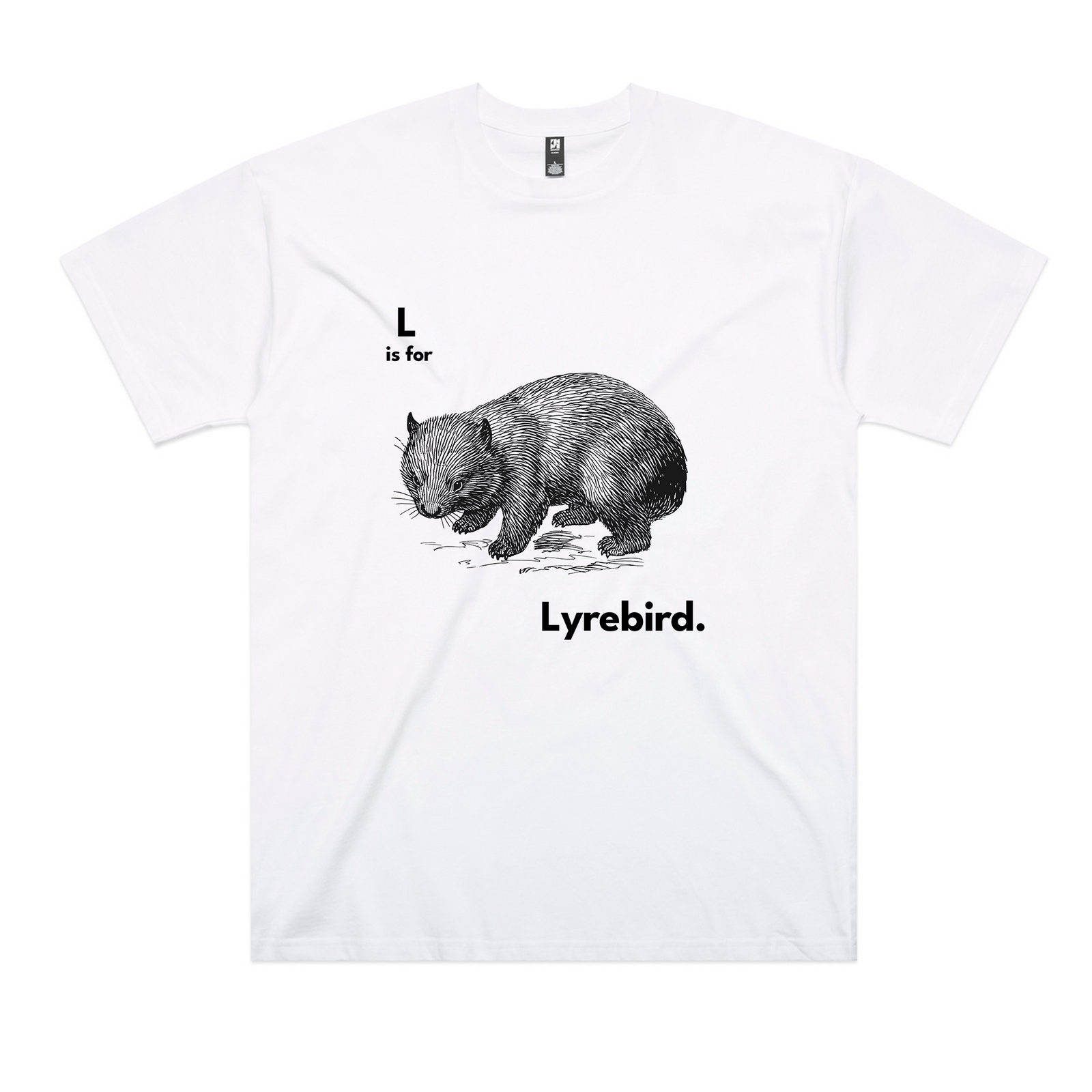 L Is For Lyrebird Tee