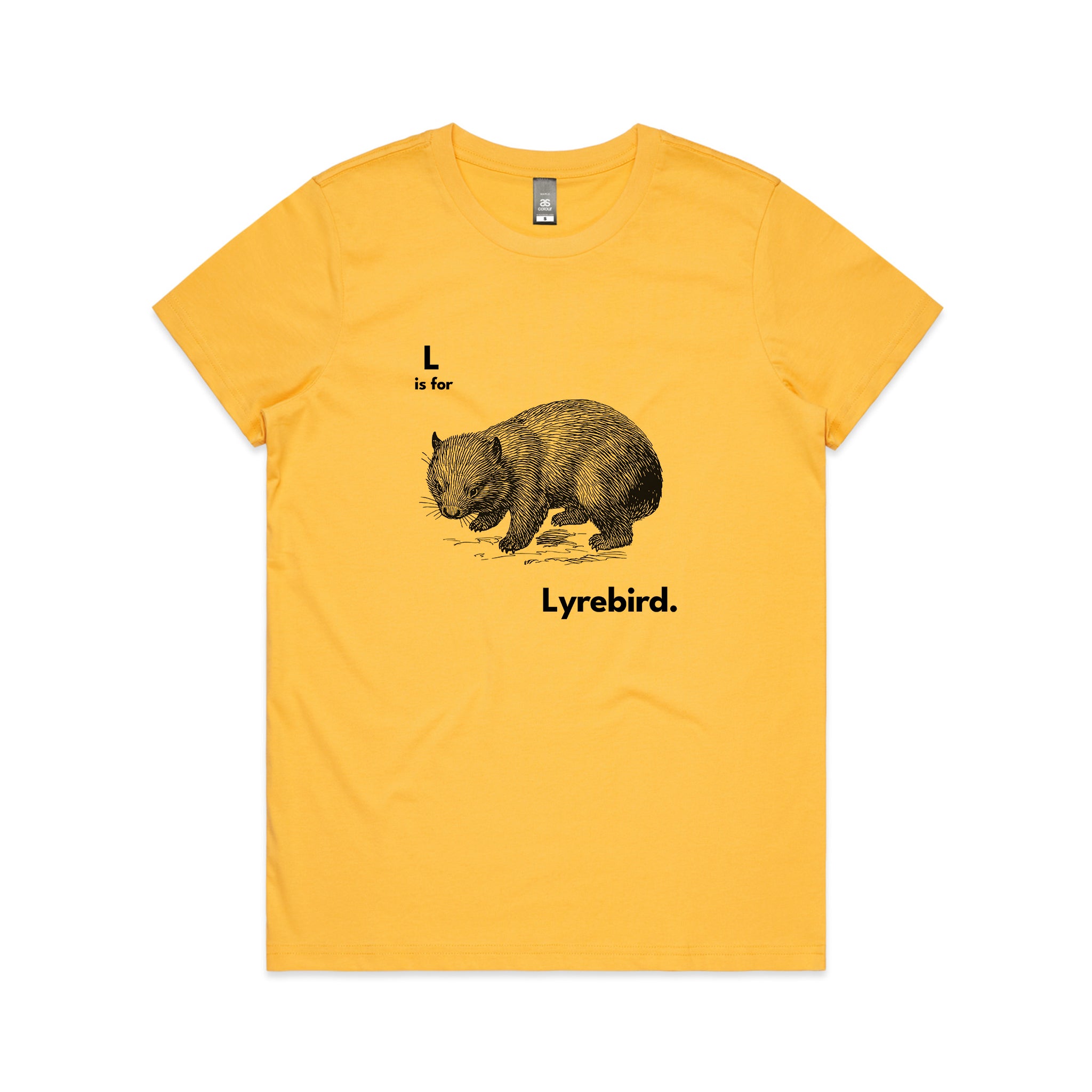 L Is For Lyrebird Tee